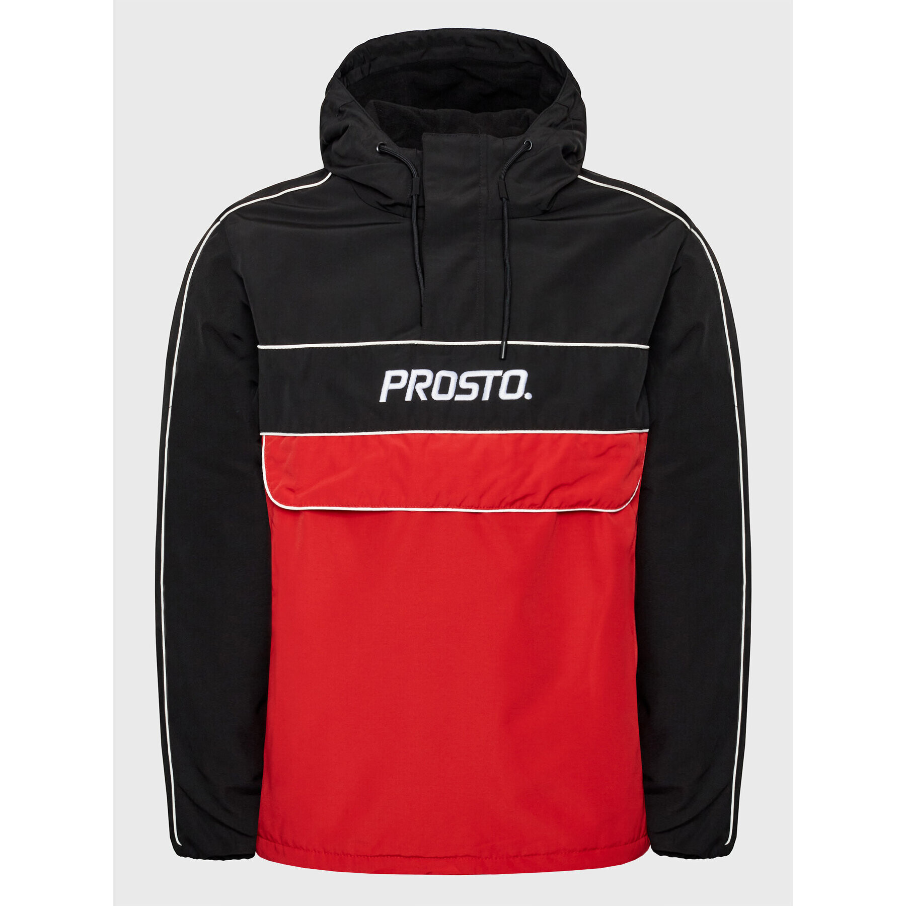 PROSTO. Bunda anorak KLASYK Retrorak 1062 Černá Regular Fit - Pepit.cz