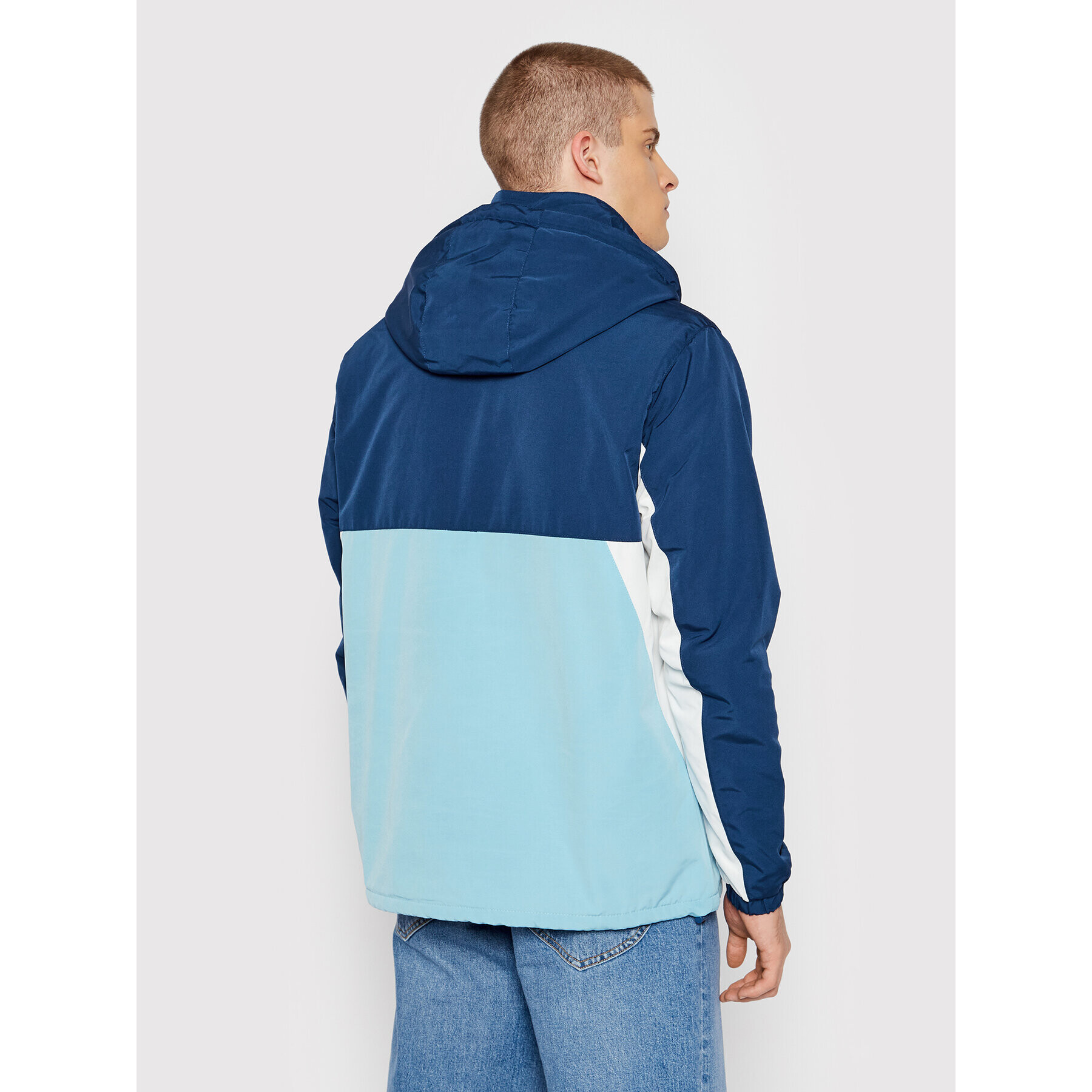 PROSTO. Bunda anorak KLASYK Retrorak 1073 Modrá Regular Fit - Pepit.cz