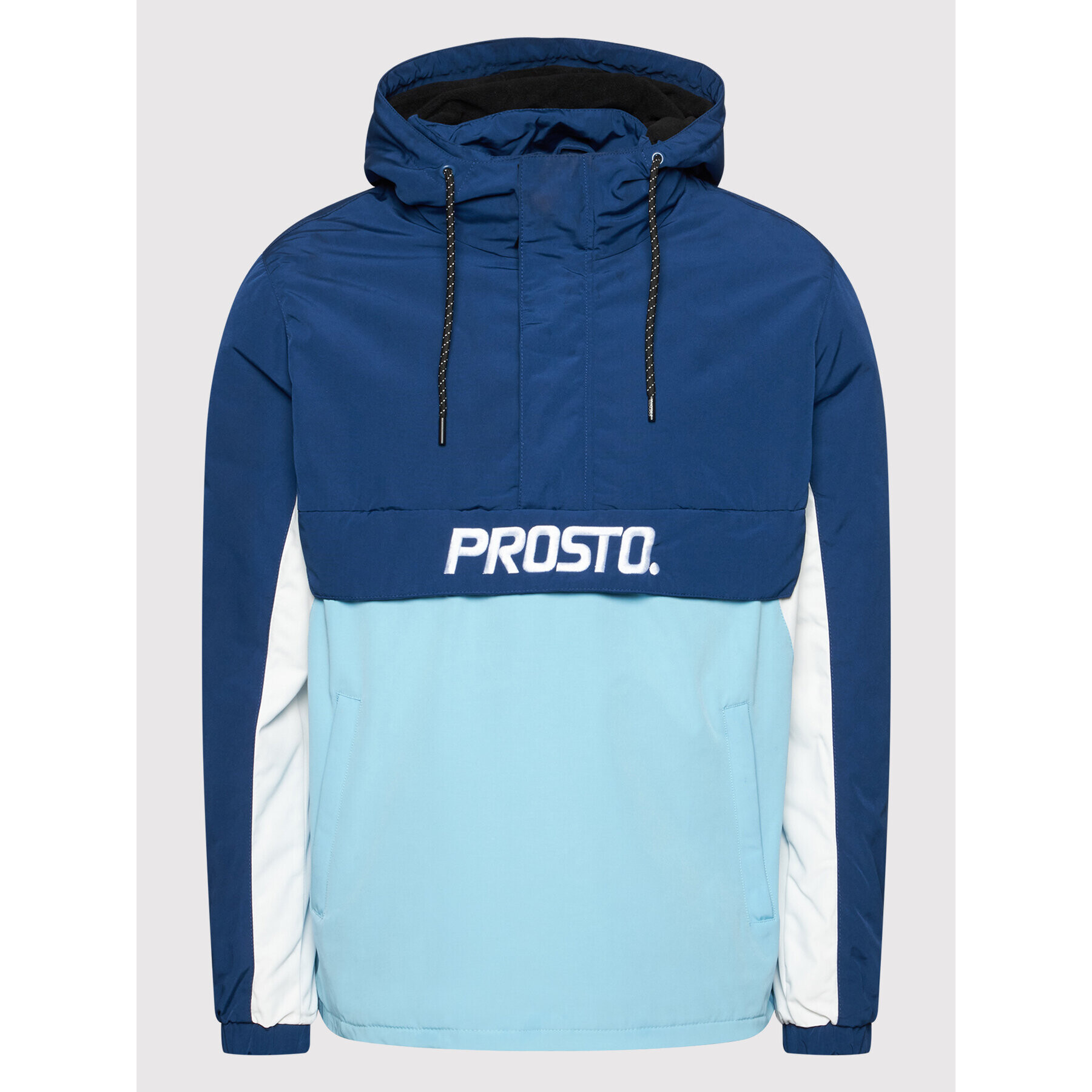 PROSTO. Bunda anorak KLASYK Retrorak 1073 Modrá Regular Fit - Pepit.cz