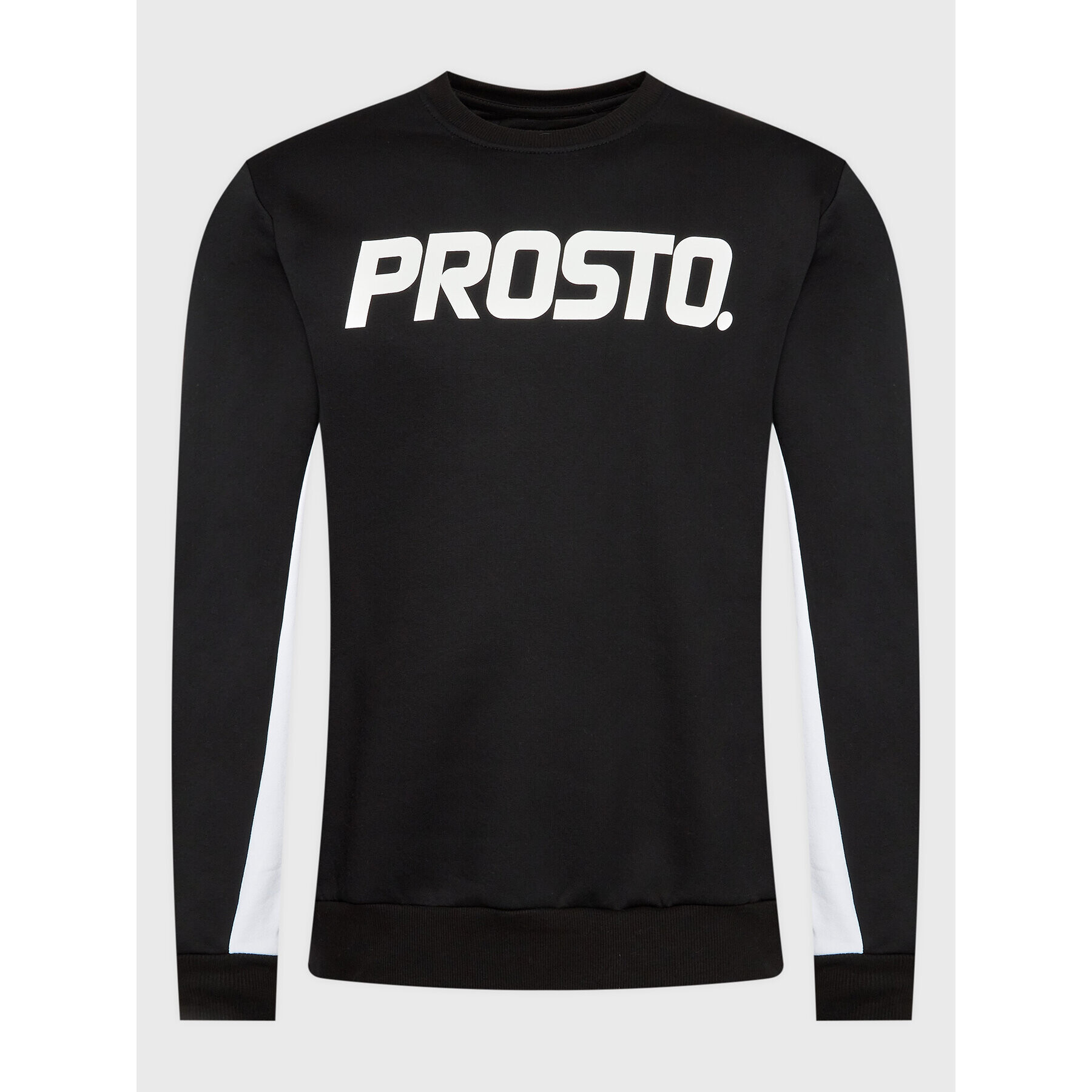 PROSTO. Mikina KLASYK Crewneck Classic XXII 1031 Černá Relaxed Fit - Pepit.cz