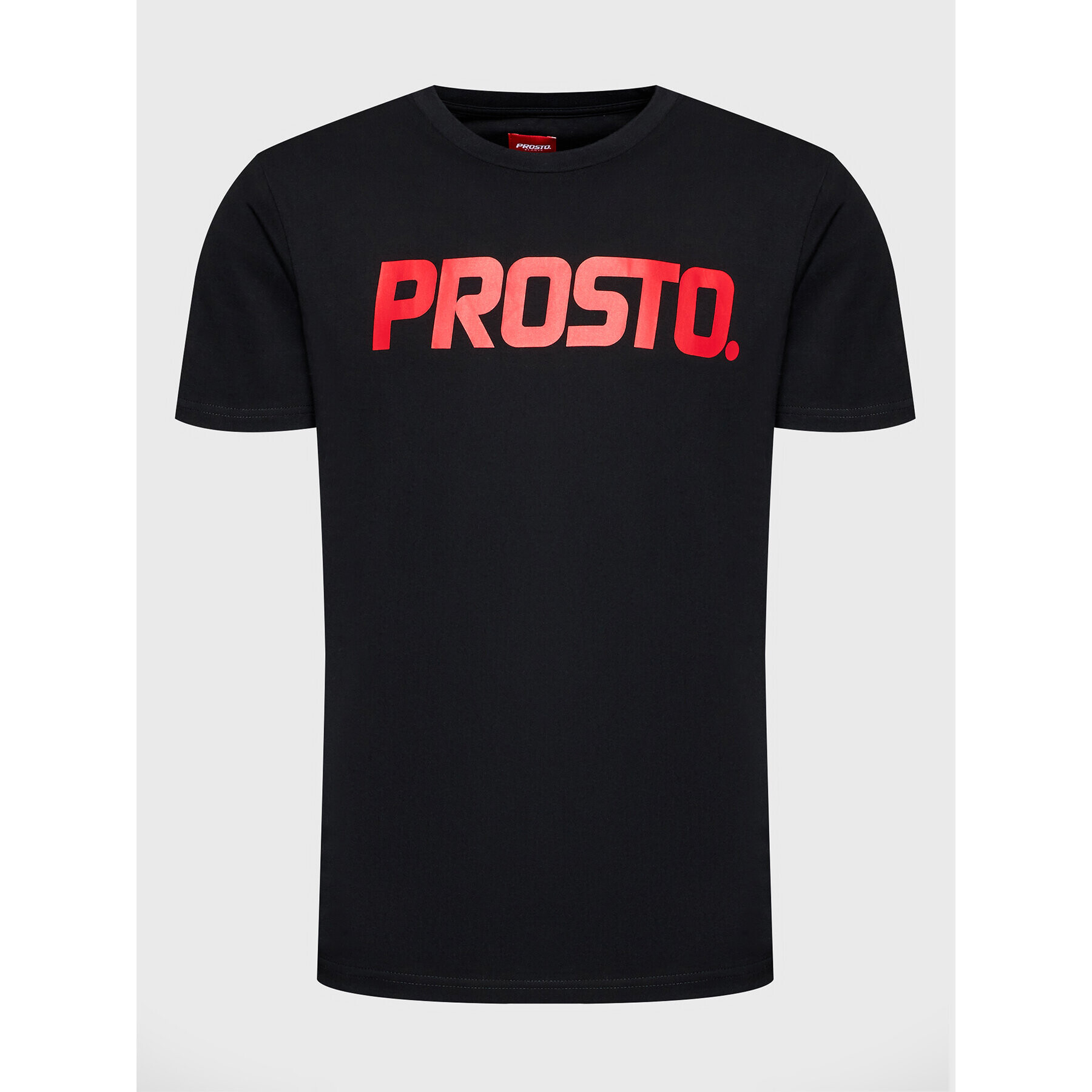 PROSTO. T-Shirt KLASYK Classic XXII 1073 Černá Regular Fit - Pepit.cz