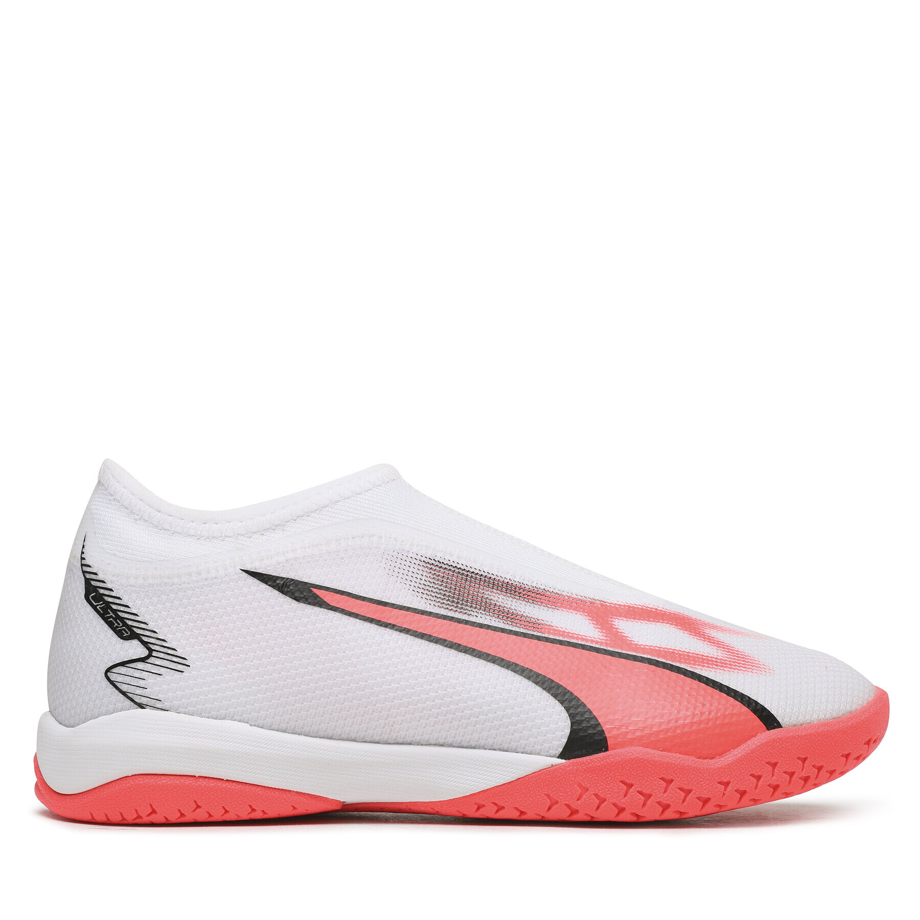 Puma Boty Ultra Match+ Laceless Junior Indoor Soccer 107517 01 Bílá - Pepit.cz