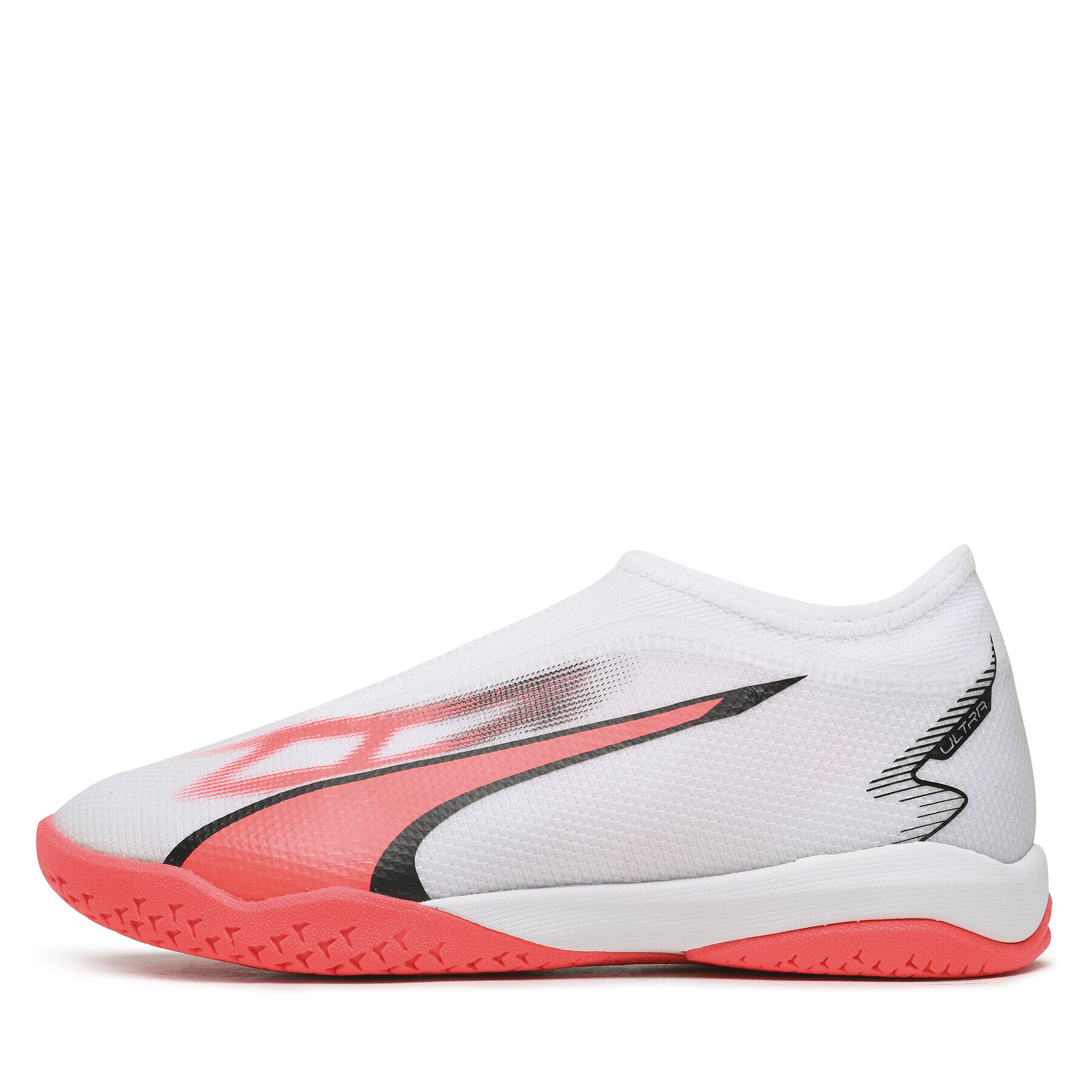 Puma Boty Ultra Match+ Laceless Junior Indoor Soccer 107517 01 Bílá - Pepit.cz