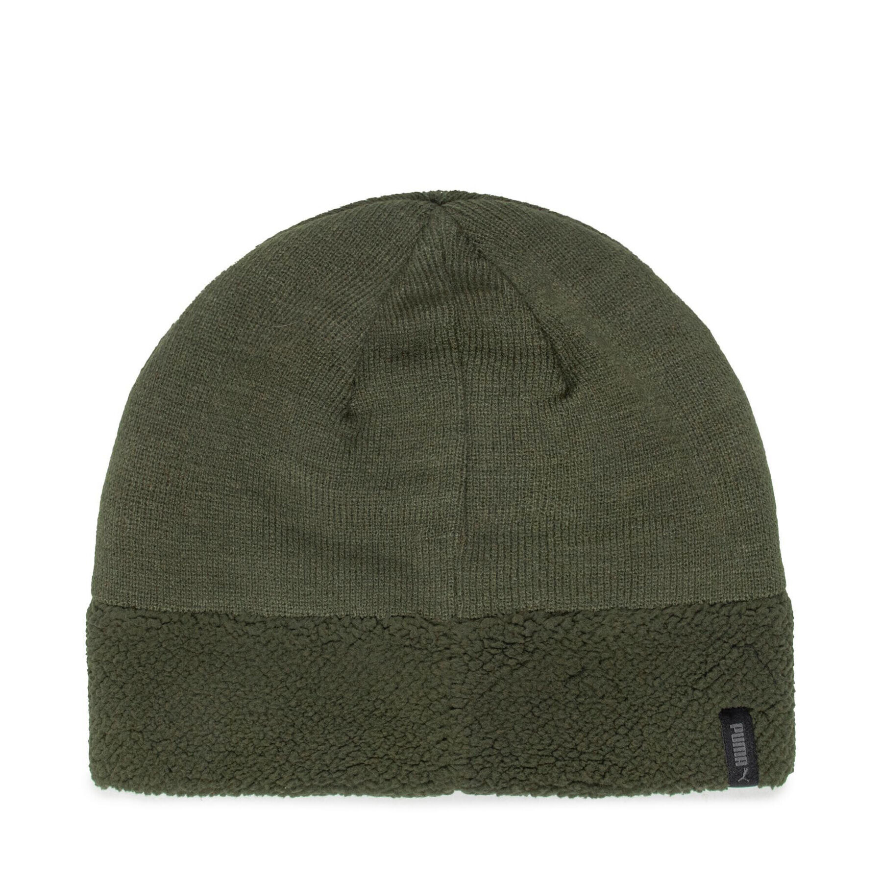 Puma Čepice Classic Cuff Sherpa Beanie 023448 03 Zelená - Pepit.cz