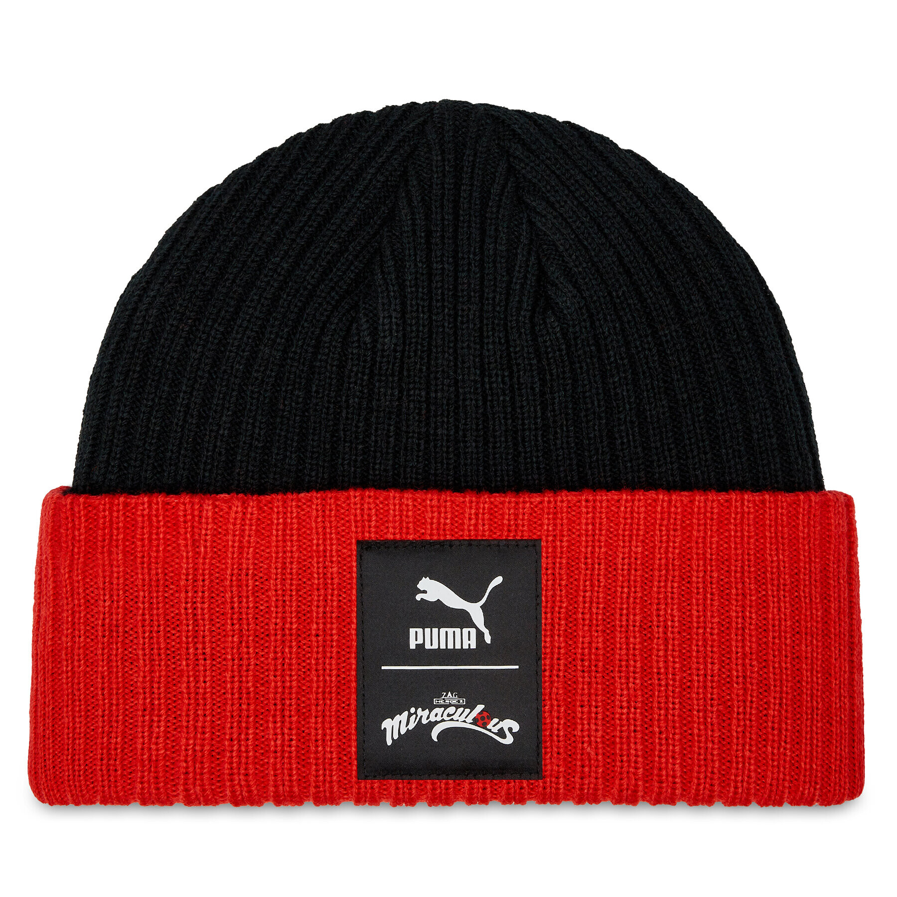 Puma Čepice x Miraculous Beanie 024796 01 Černá - Pepit.cz