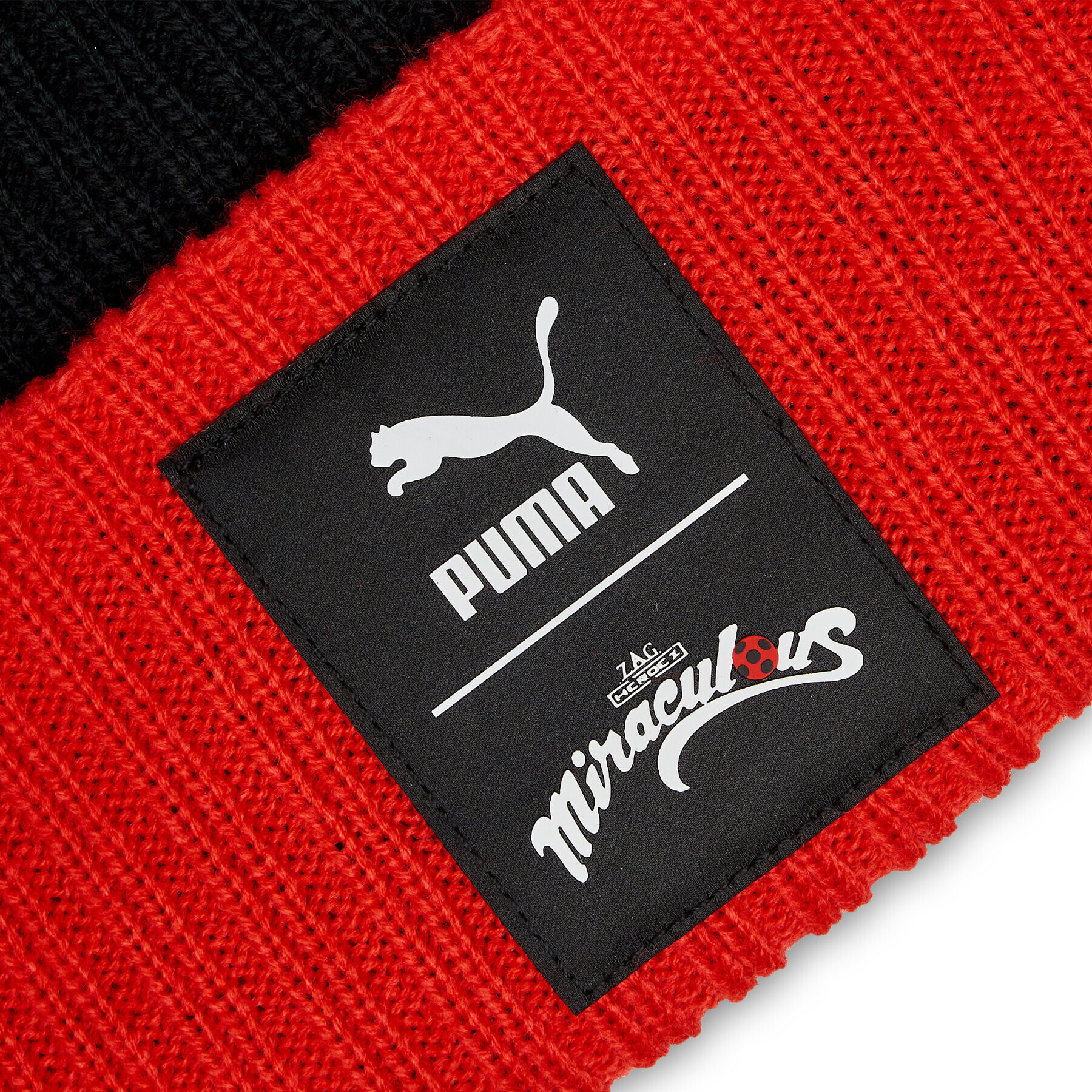 Puma Čepice x Miraculous Beanie 024796 01 Černá - Pepit.cz