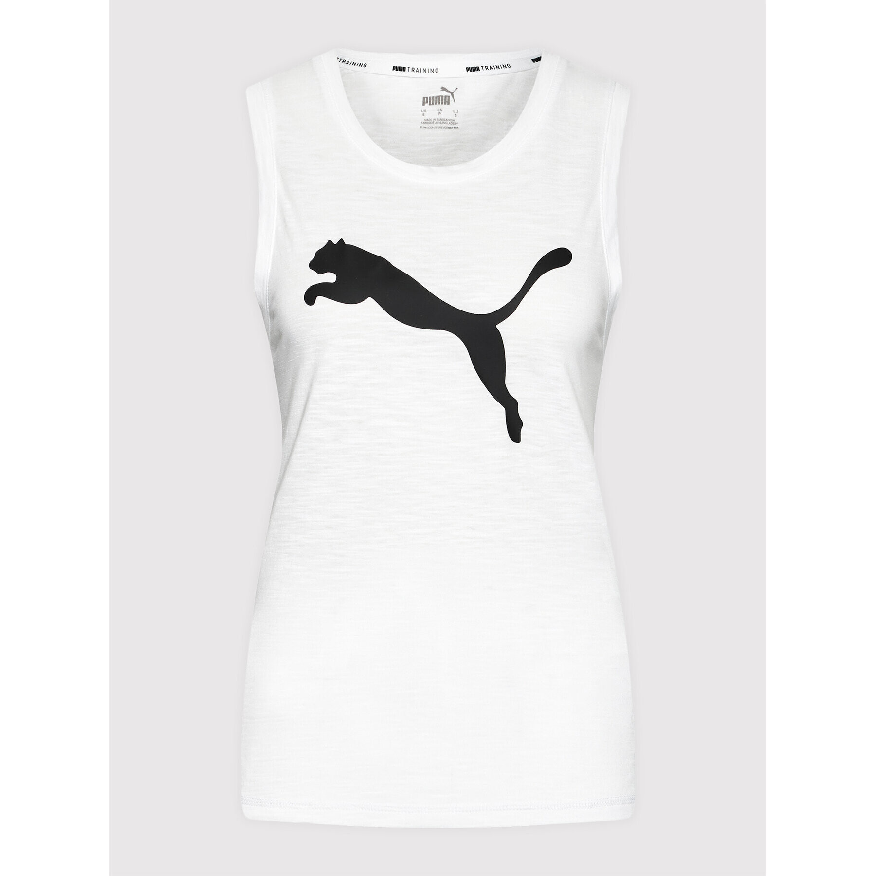 Puma Funkční tričko Cat Muscle 519519 Bílá Regular Fit - Pepit.cz