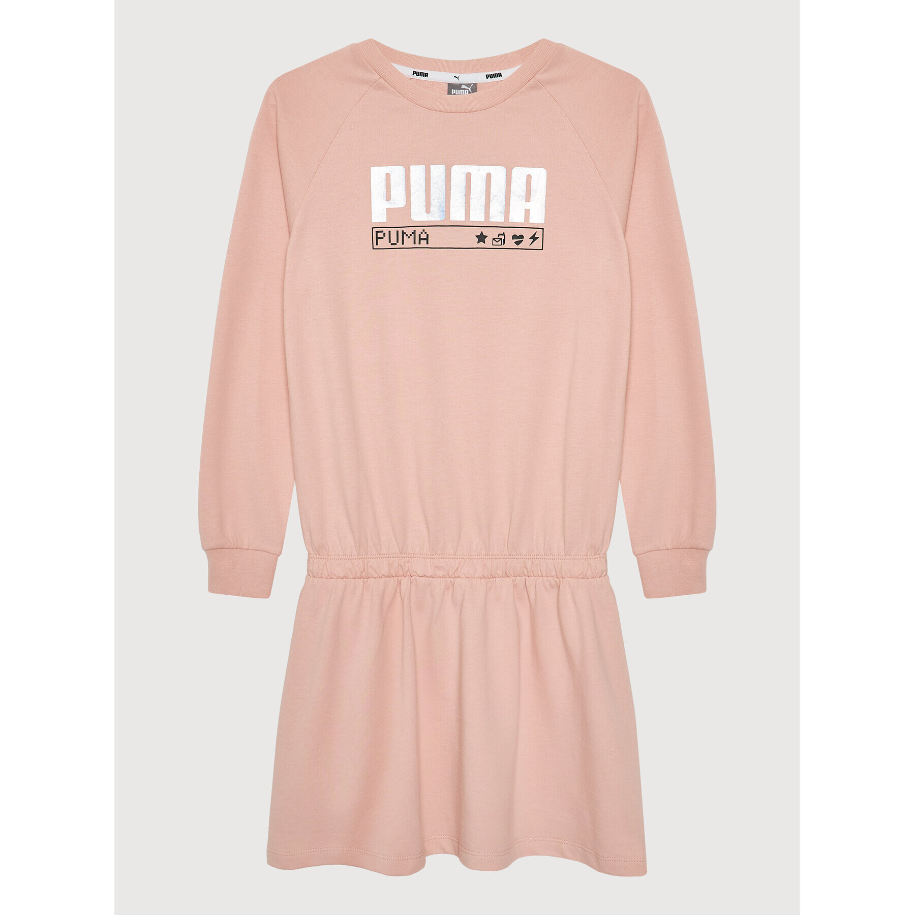 Puma Každodenní šaty Alpha 583306 Růžová Regular Fit - Pepit.cz