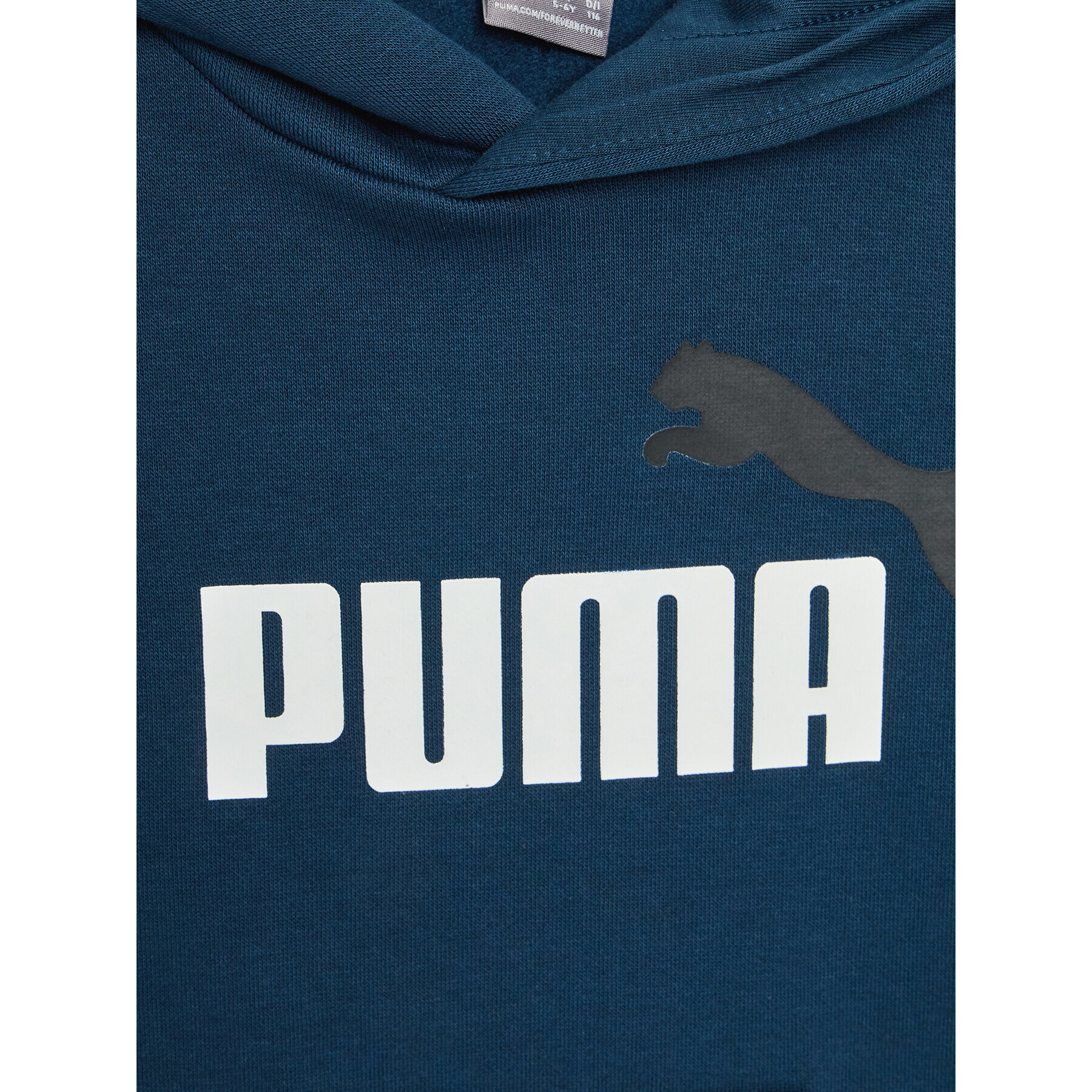 Puma Mikina Ess 586987 Tmavomodrá Regular Fit - Pepit.cz