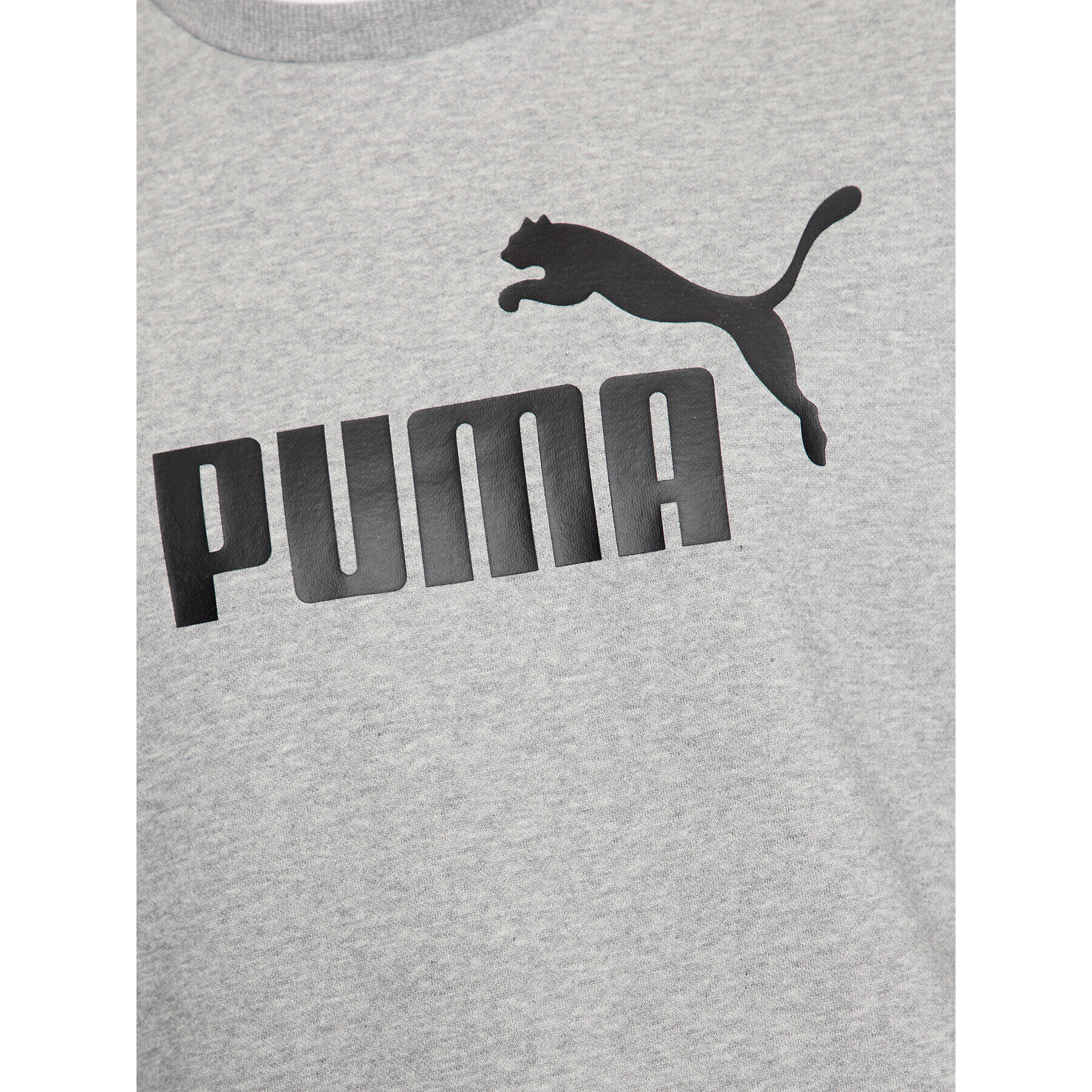 Puma Mikina Ess Big Logo 586678 Šedá Regular Fit - Pepit.cz