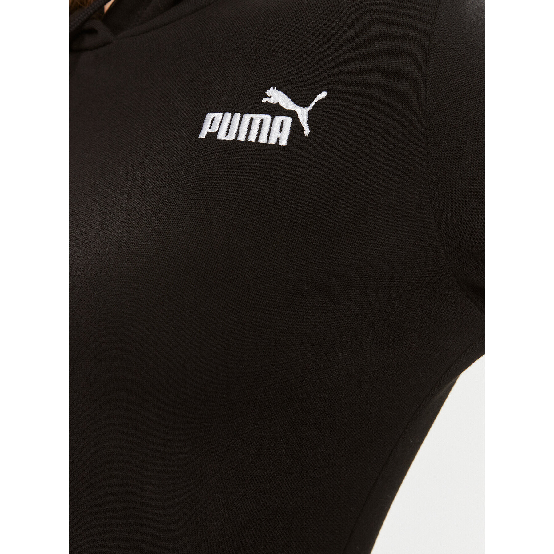 Puma Mikina Ess+ Embroidery 670004 Černá Regular Fit - Pepit.cz