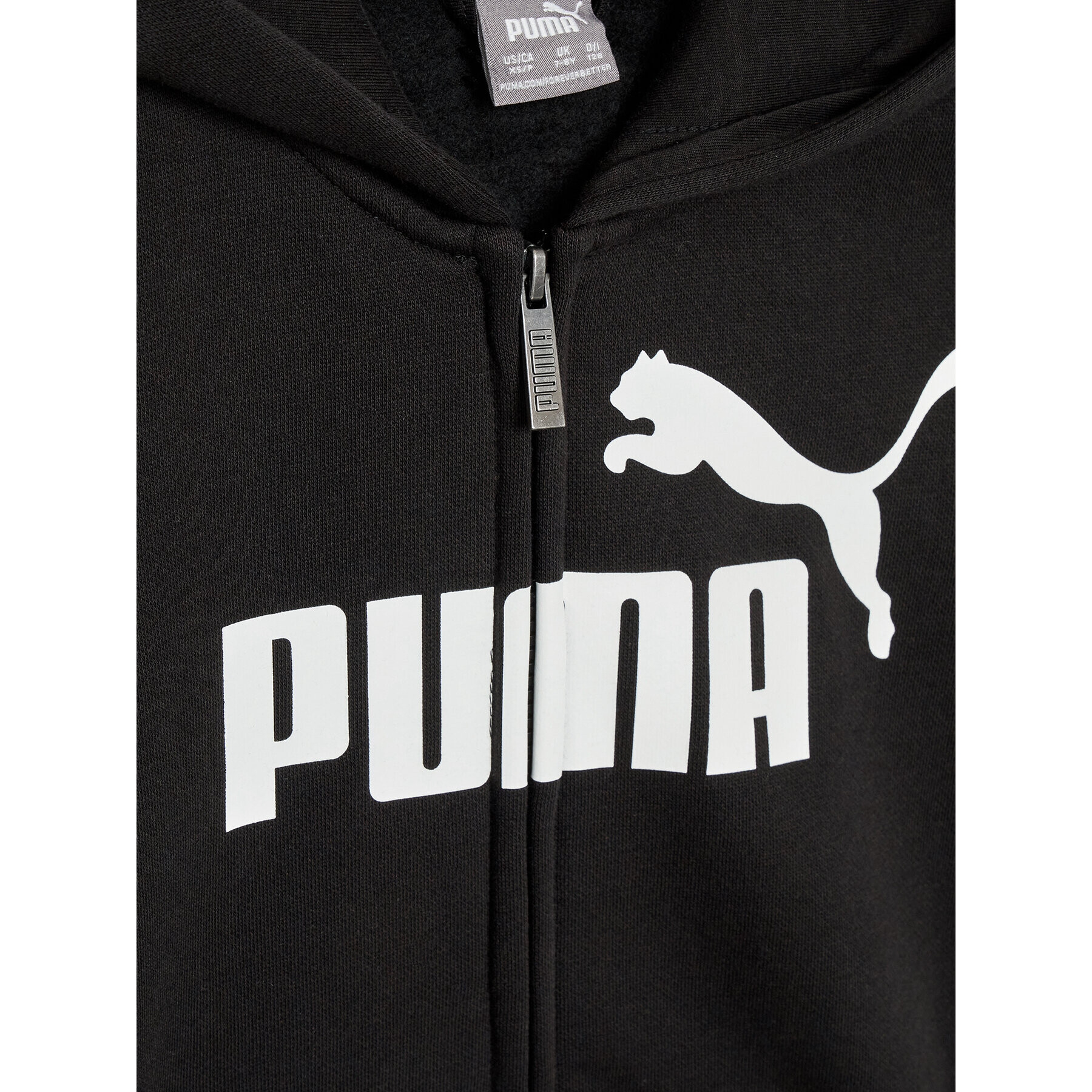 Puma Mikina Essentials Big Logo 586967 Černá Regular Fit - Pepit.cz