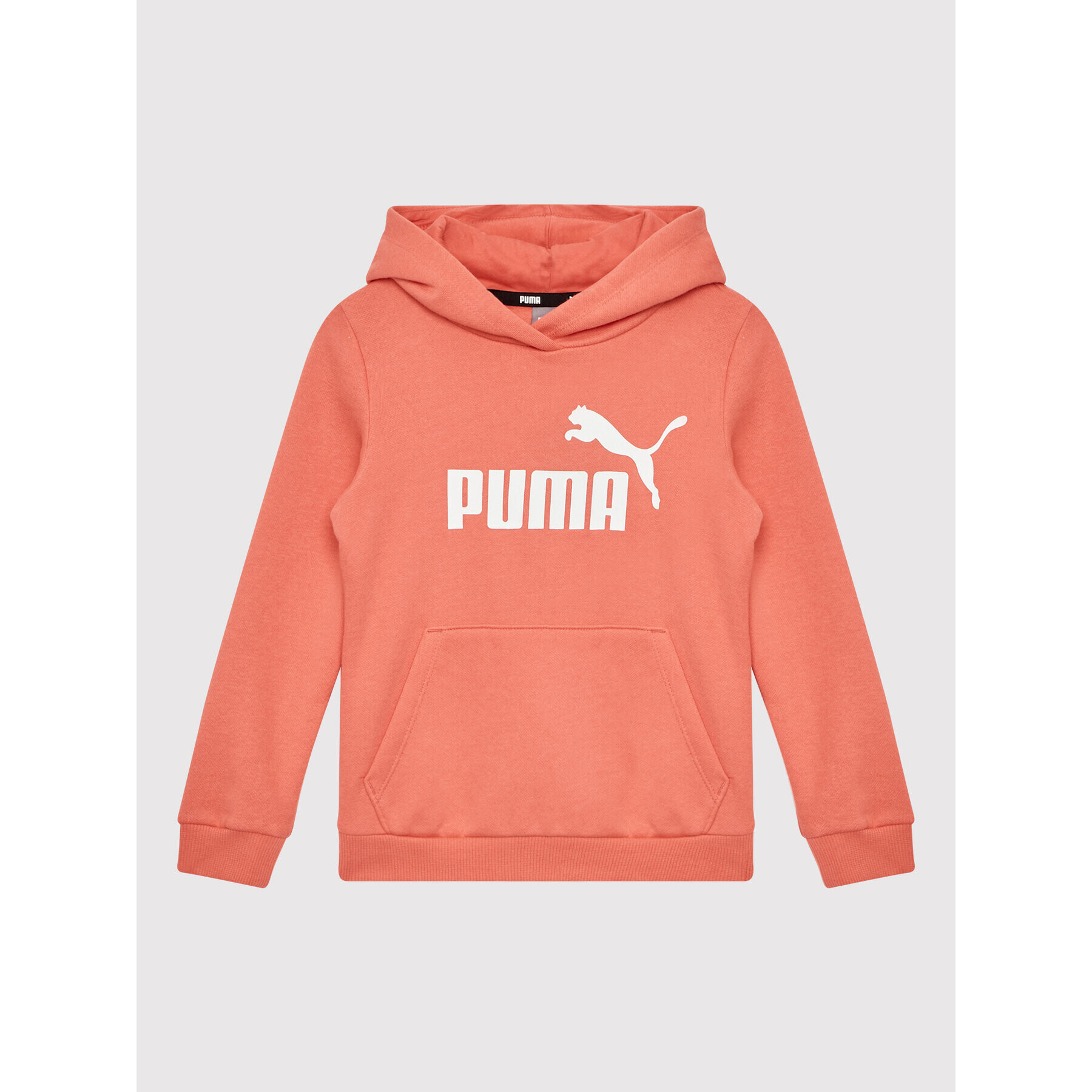 Puma Mikina Logo 587031 Růžová Regular Fit - Pepit.cz