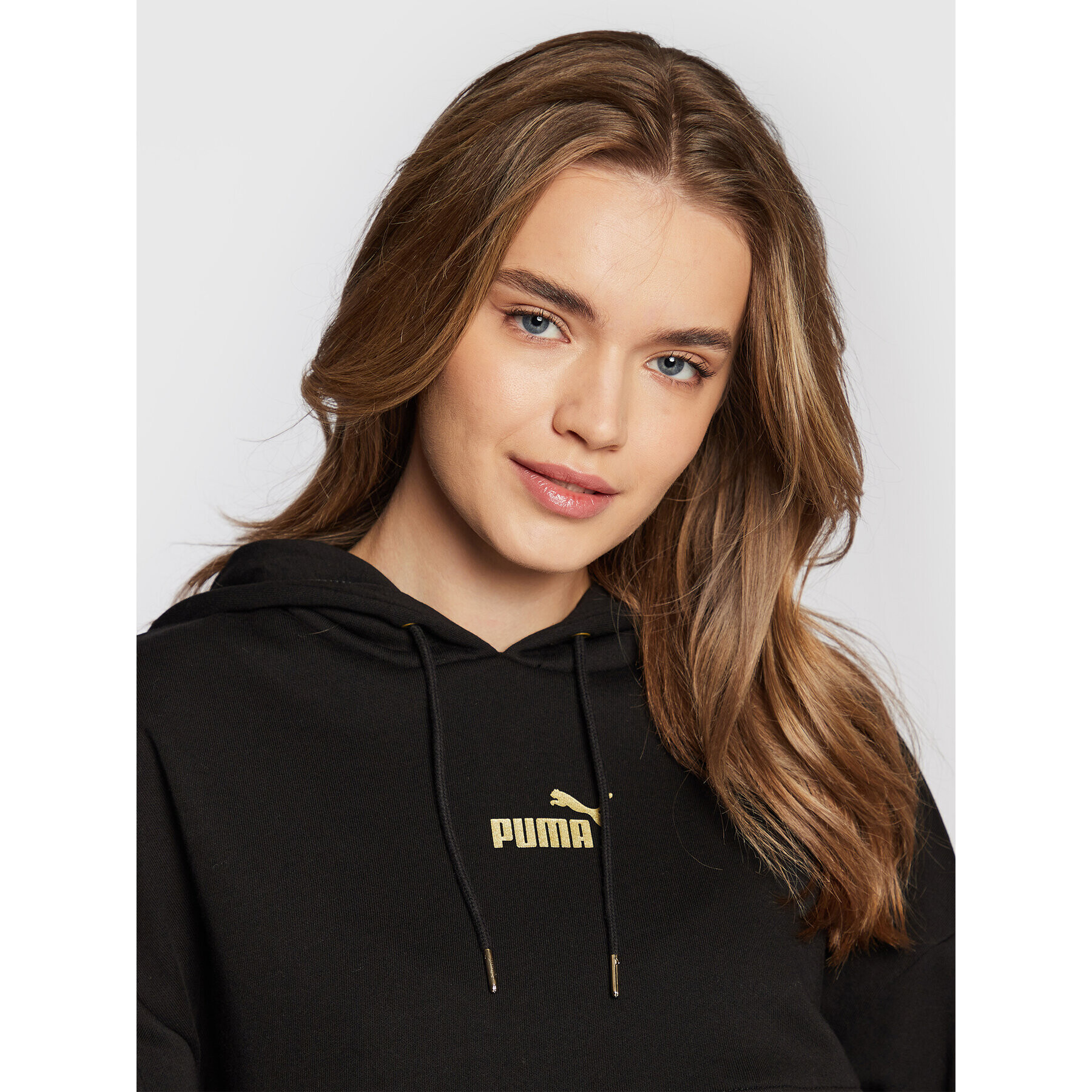 Puma Mikina Power Deco Glam 671756 Černá Regular Fit - Pepit.cz