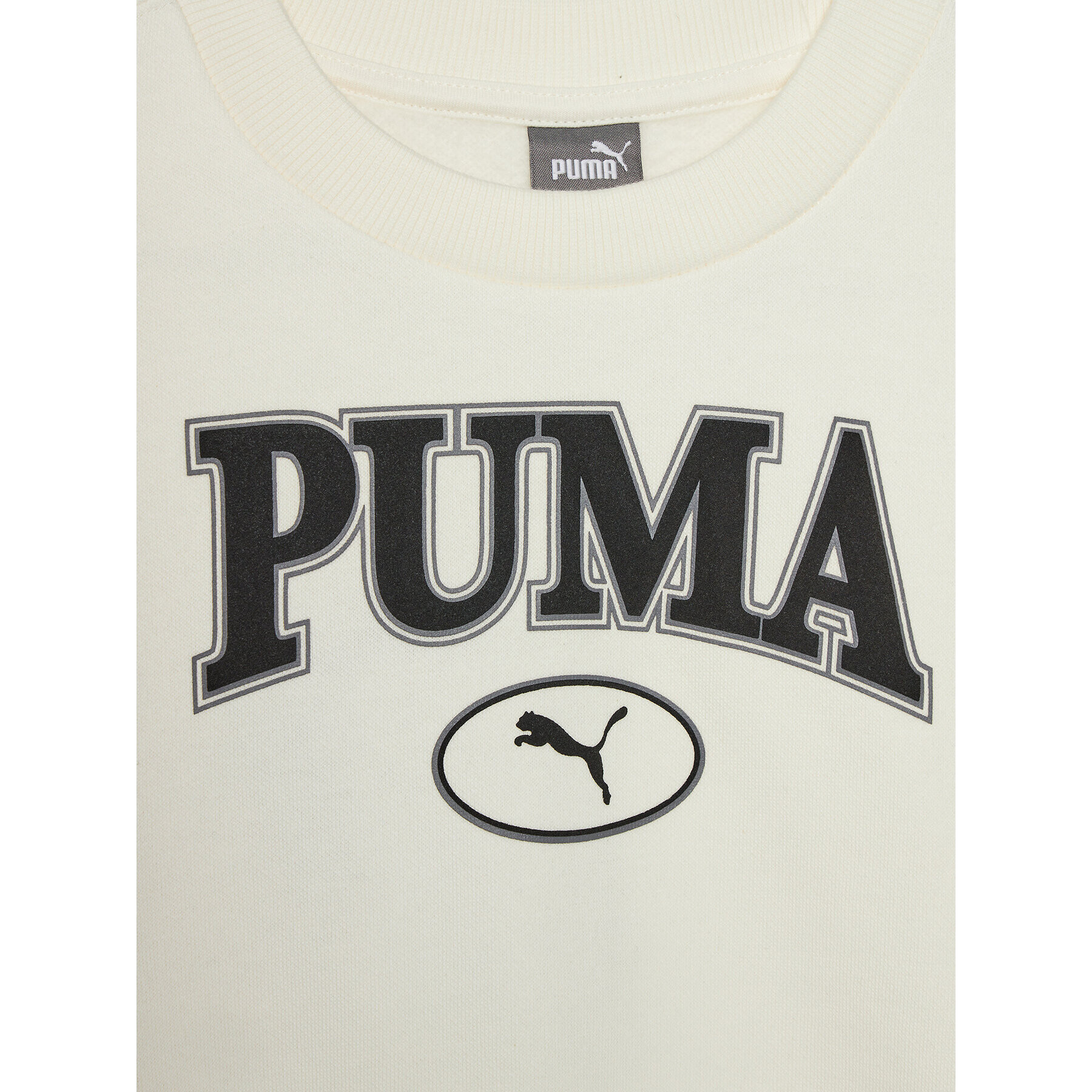 Puma Mikina Squad 676442 Écru Regular Fit - Pepit.cz