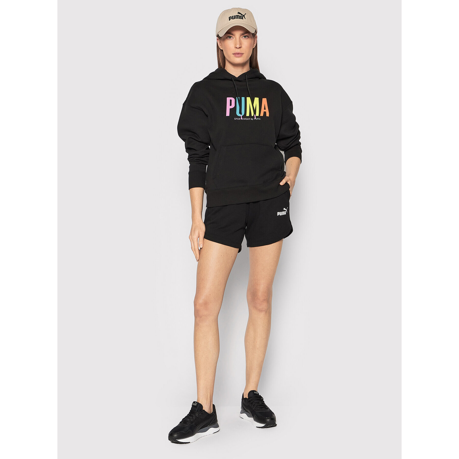 Puma Mikina SWXp Graphic 533564 Černá Regular Fit - Pepit.cz