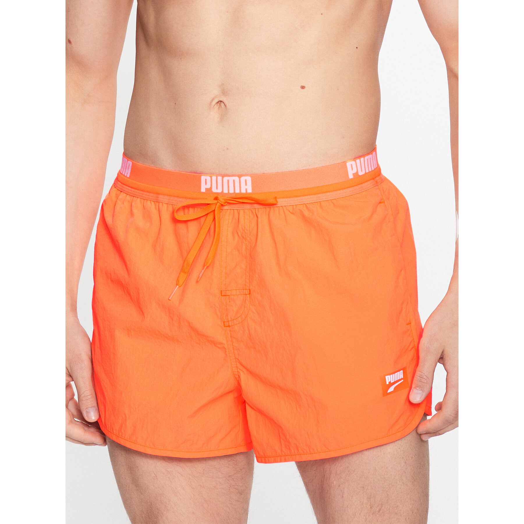 Puma Plavecké šortky 938059 Oranžová Regular Fit - Pepit.cz