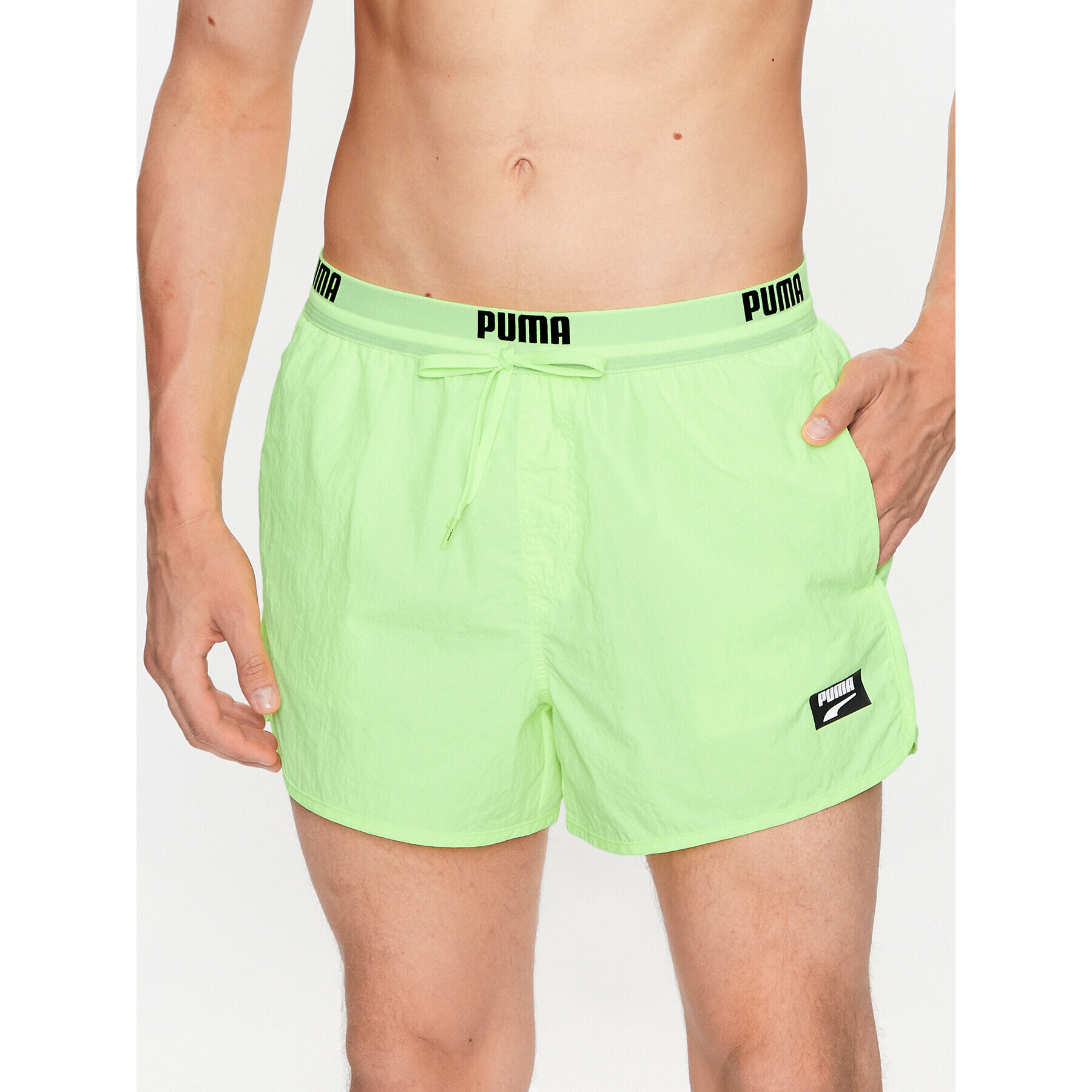 Puma Plavecké šortky 938059 Žlutá Regular Fit - Pepit.cz