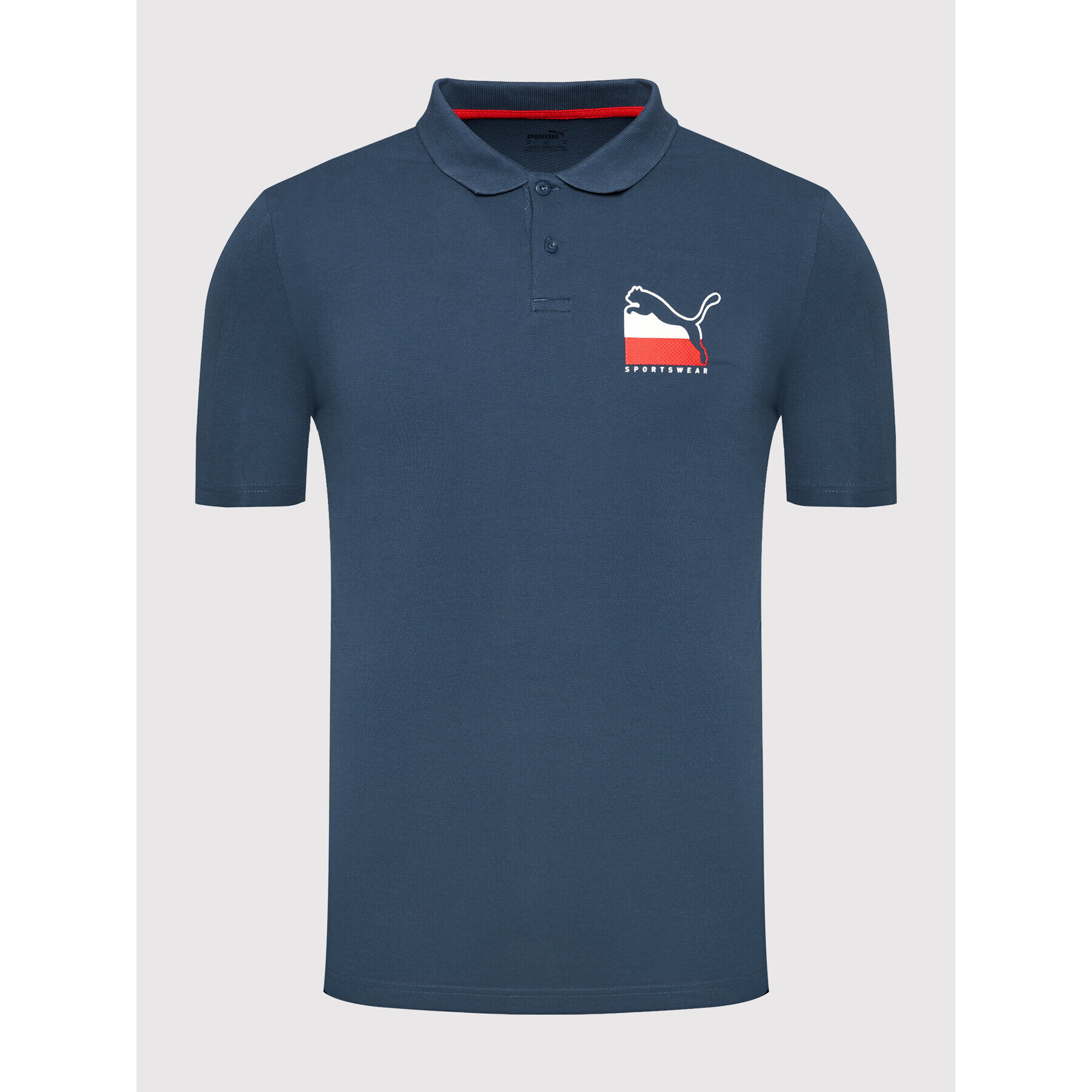 Puma Polokošile Athletics 581344 Tmavomodrá Regular Fit - Pepit.cz