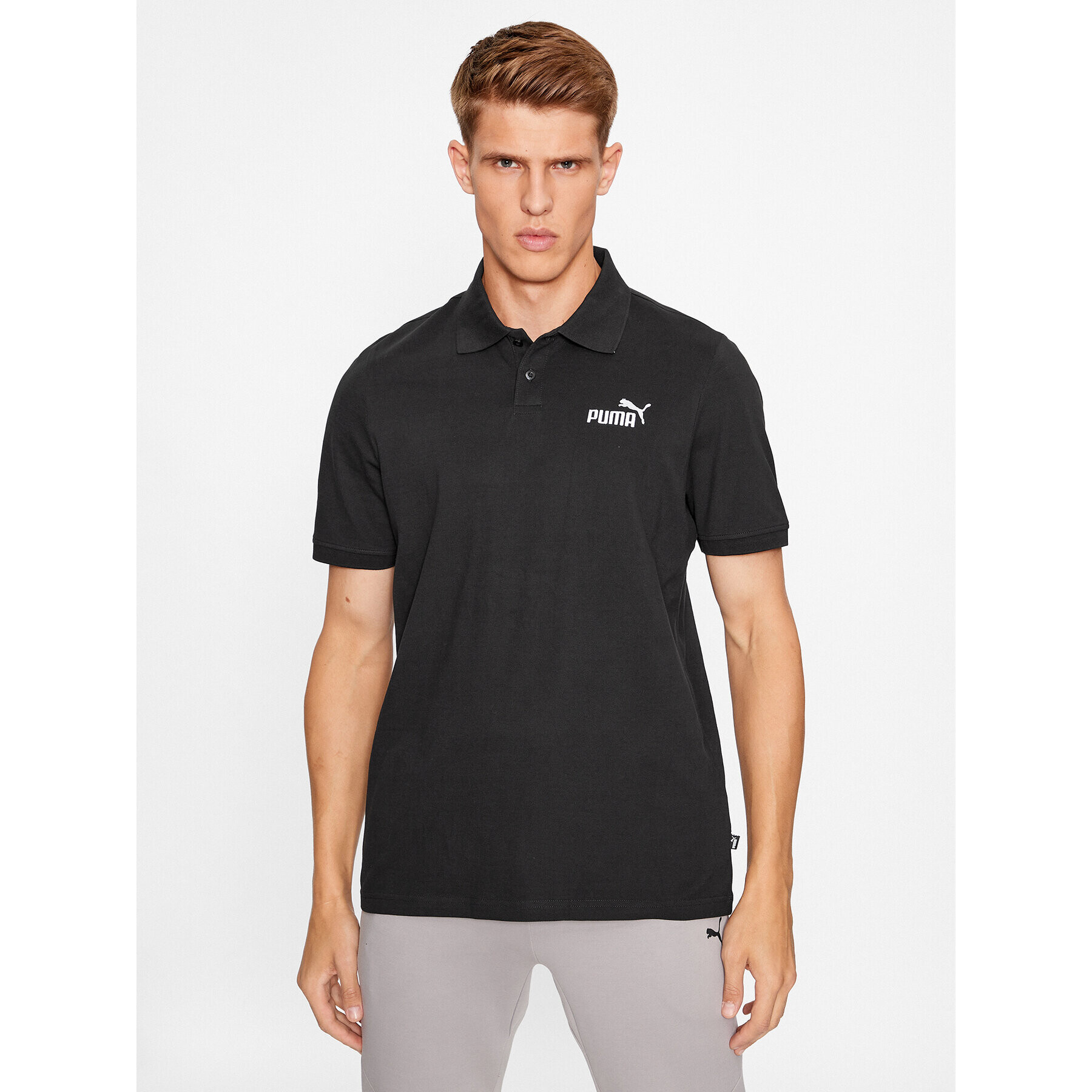 Puma Polokošile Ess Pique 586674 Černá Regular Fit - Pepit.cz