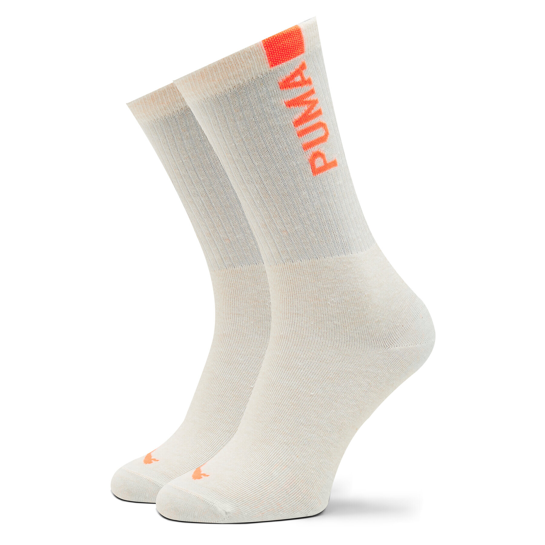 Puma Sada 2 párů dámských vysokých ponožek Women Slouch Sock 2P 938005 Bílá - Pepit.cz