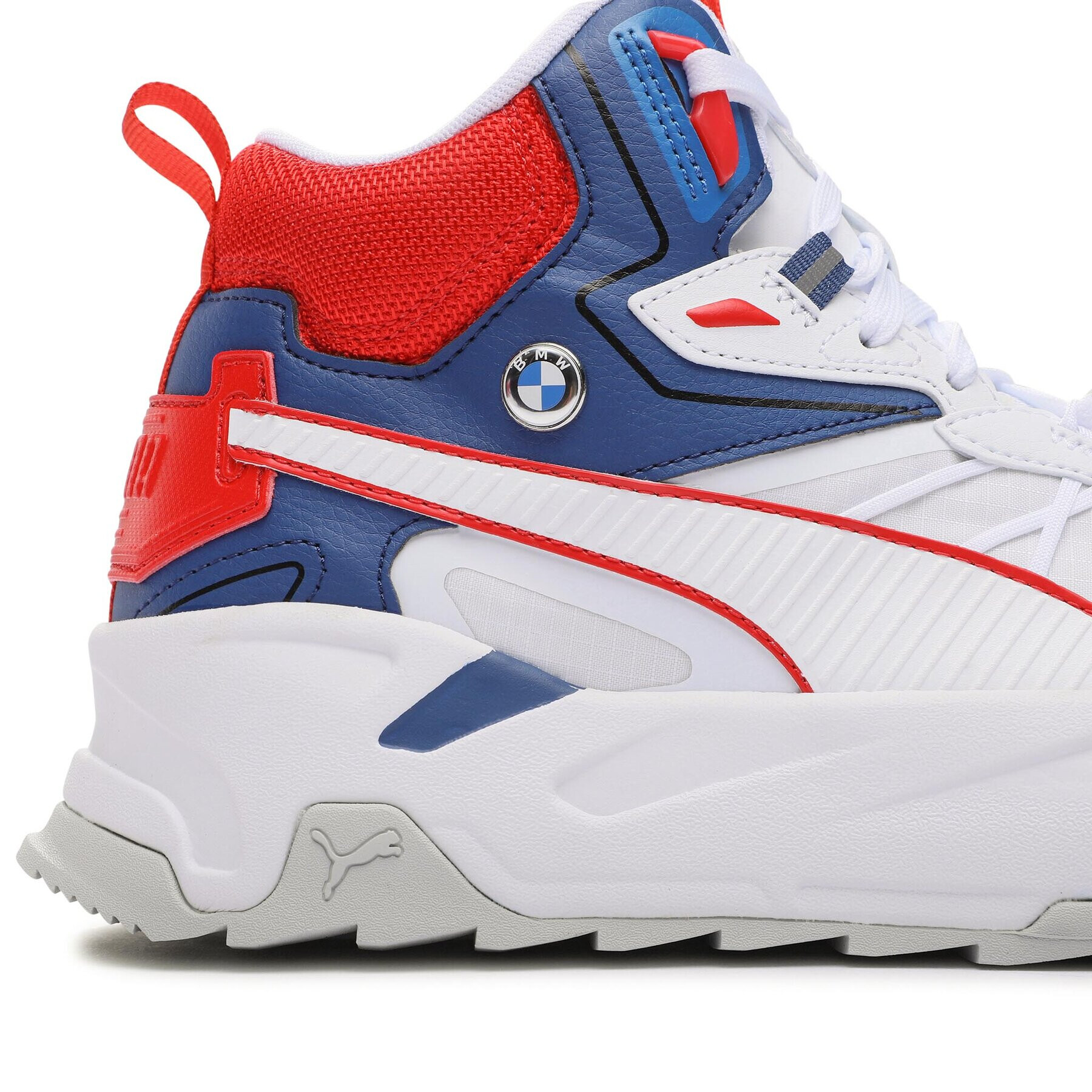 Puma Sneakersy Bmw Mms Trinity Mid 307937 02 Bílá - Pepit.cz