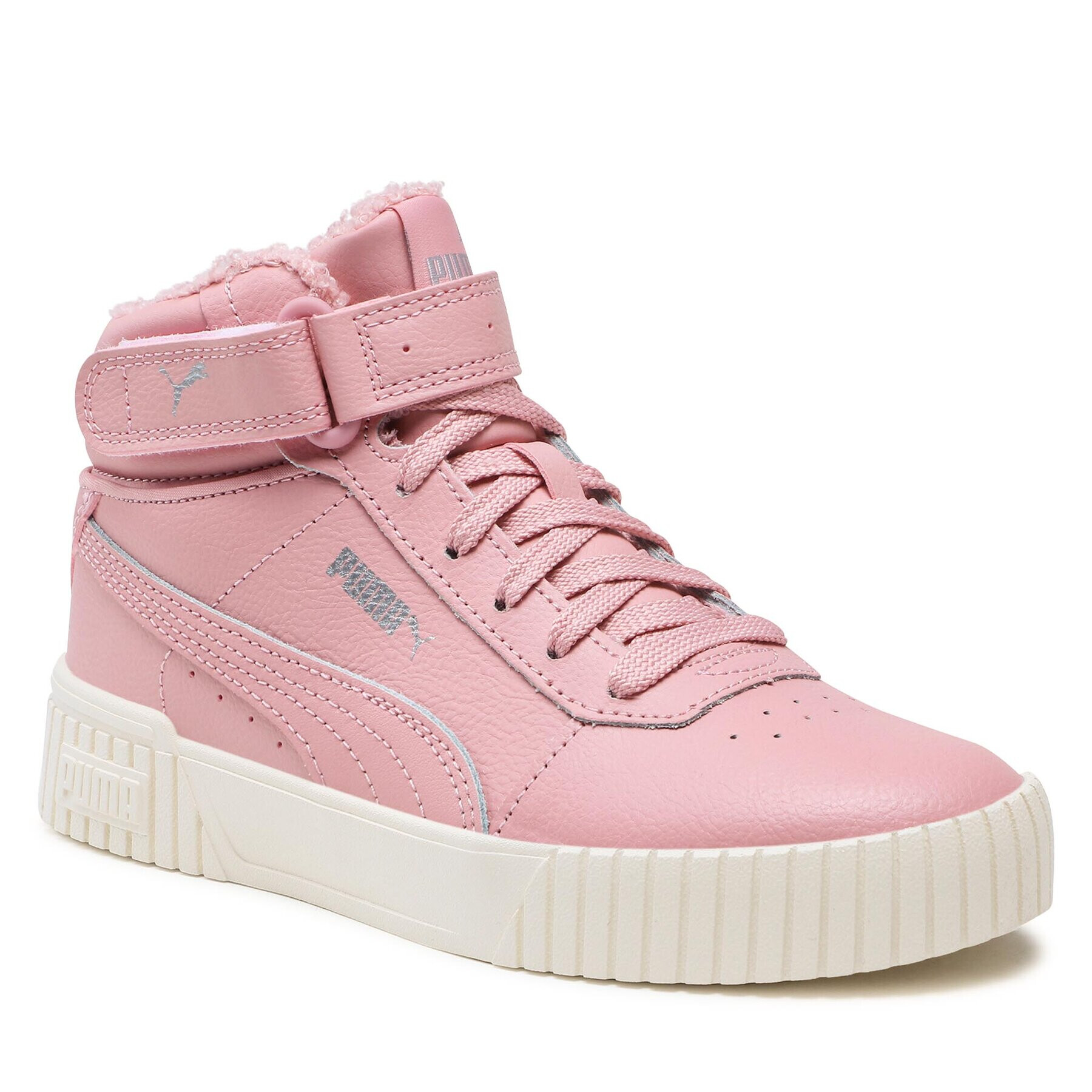 Puma Sneakersy Carina 2.0 Mid WTR Jr 387380 03 Růžová - Pepit.cz