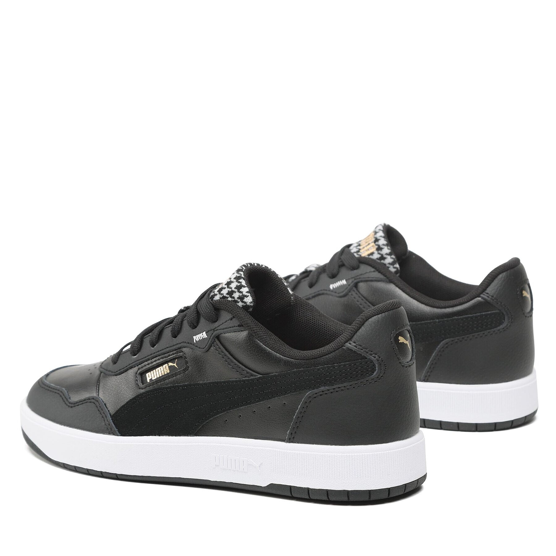 Puma Sneakersy Court Ultra Houndstooth 389369 02 Černá - Pepit.cz