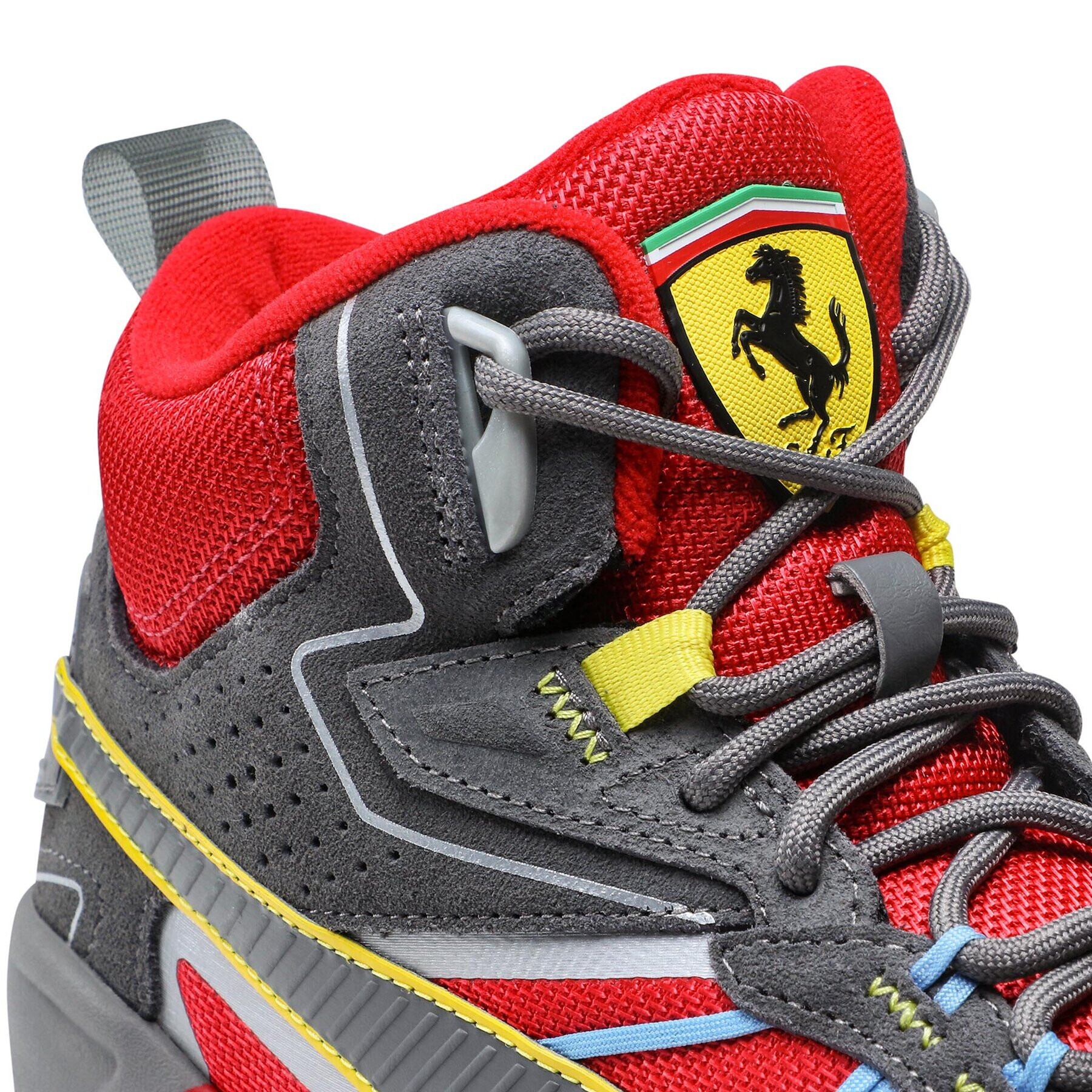 Puma Sneakersy Ferrari Trinity Mid Wtr 307941 02 Červená - Pepit.cz