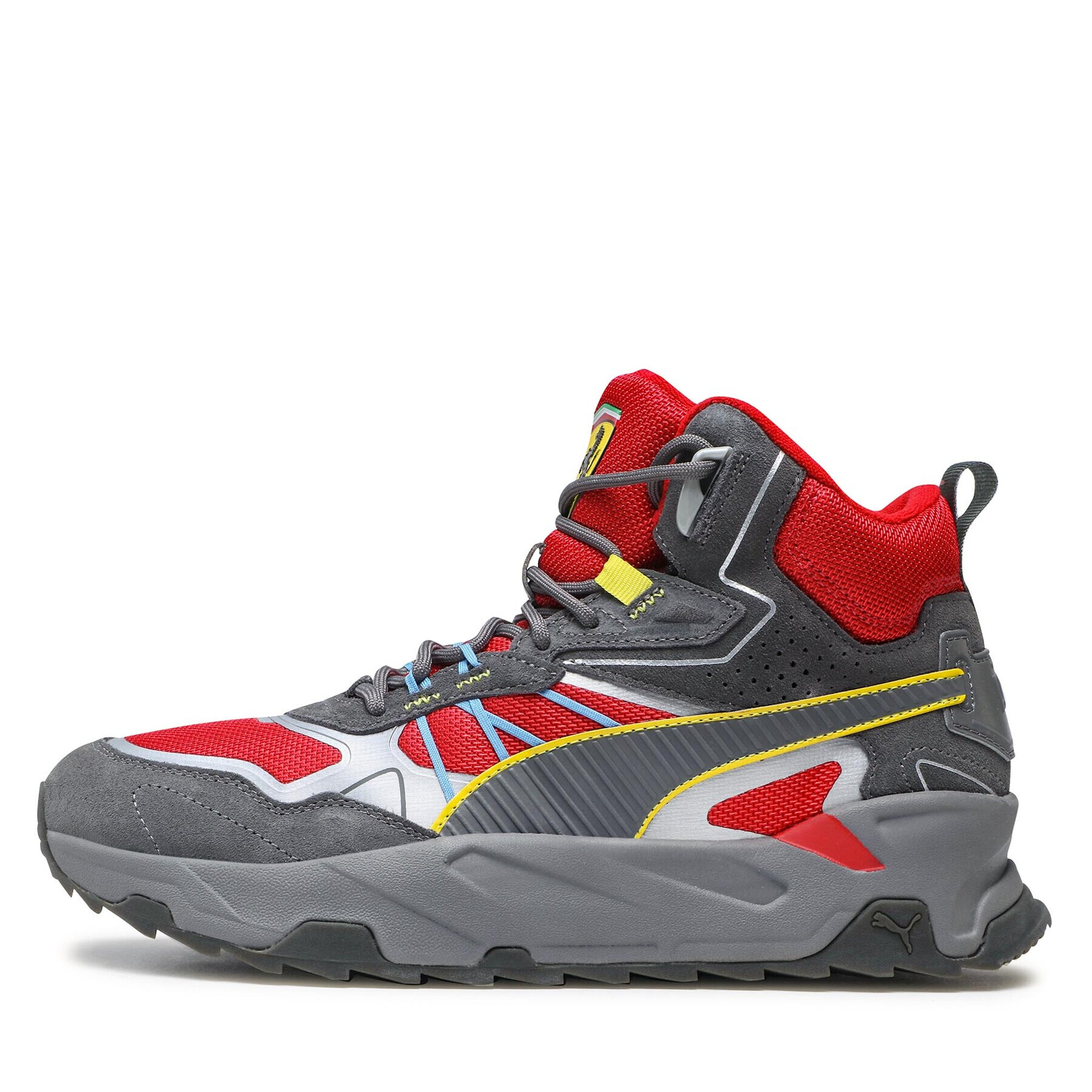 Puma Sneakersy Ferrari Trinity Mid Wtr 307941 02 Červená - Pepit.cz