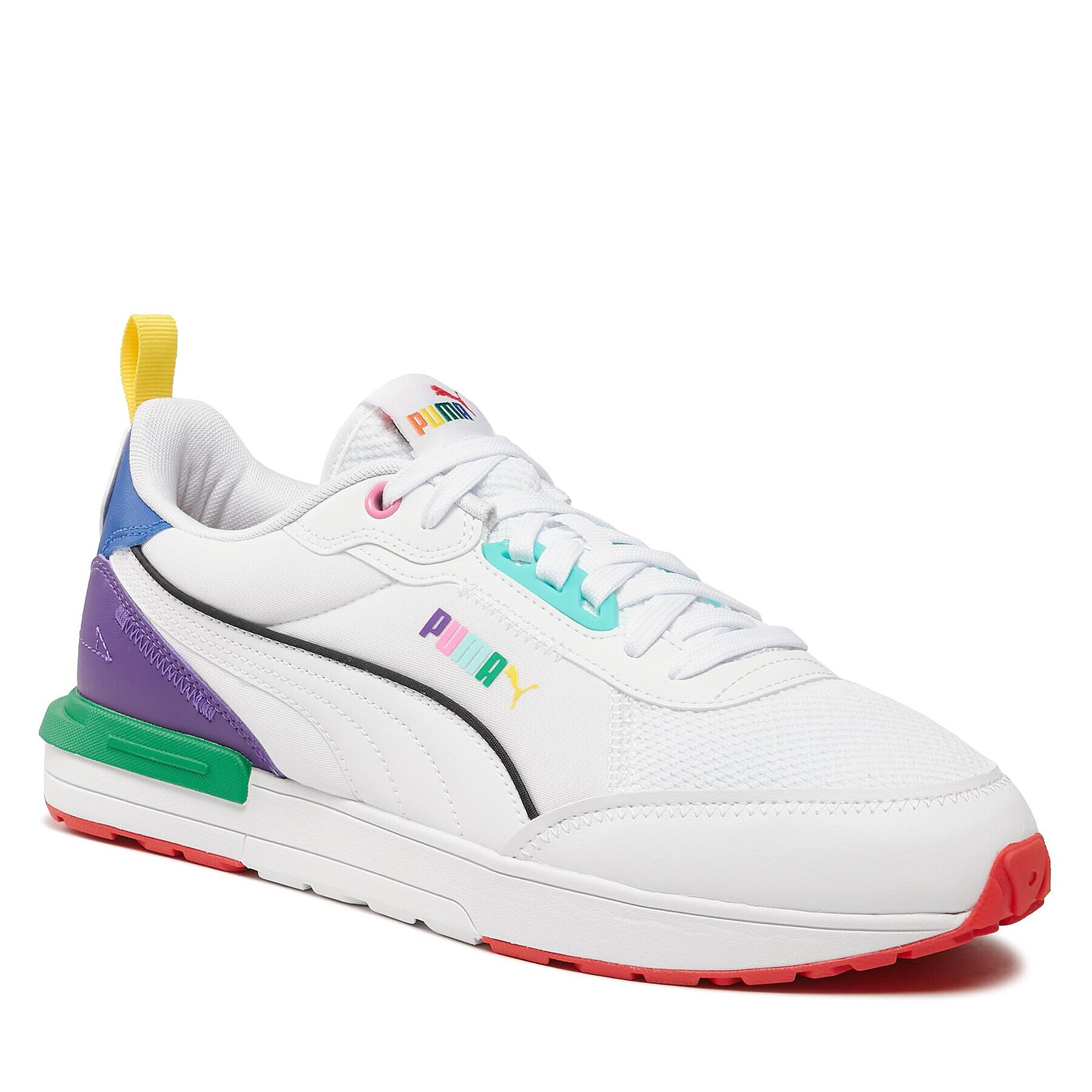 Puma Sneakersy R22 Lil 389594 01 Bílá - Pepit.cz