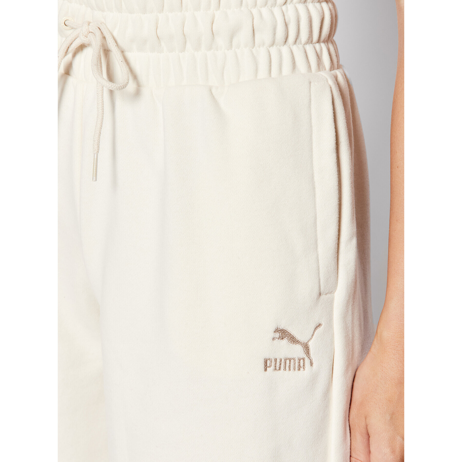 Puma Sportovní kraťasy Classics 533514 Béžová Relaxed Fit - Pepit.cz