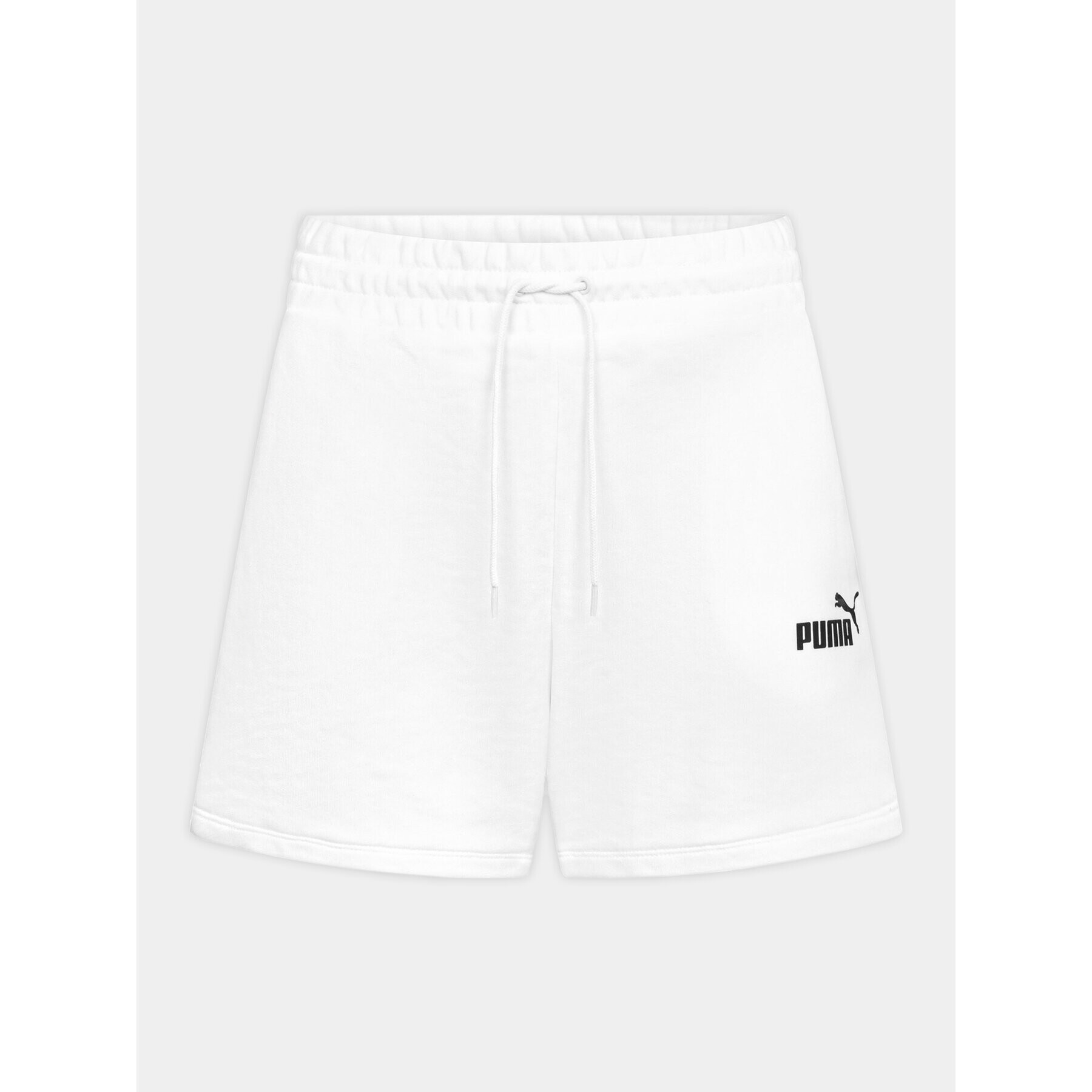 Puma Sportovní kraťasy Ess 5 High Waist Shorts Tr 84833902 Bílá Regular Fit - Pepit.cz