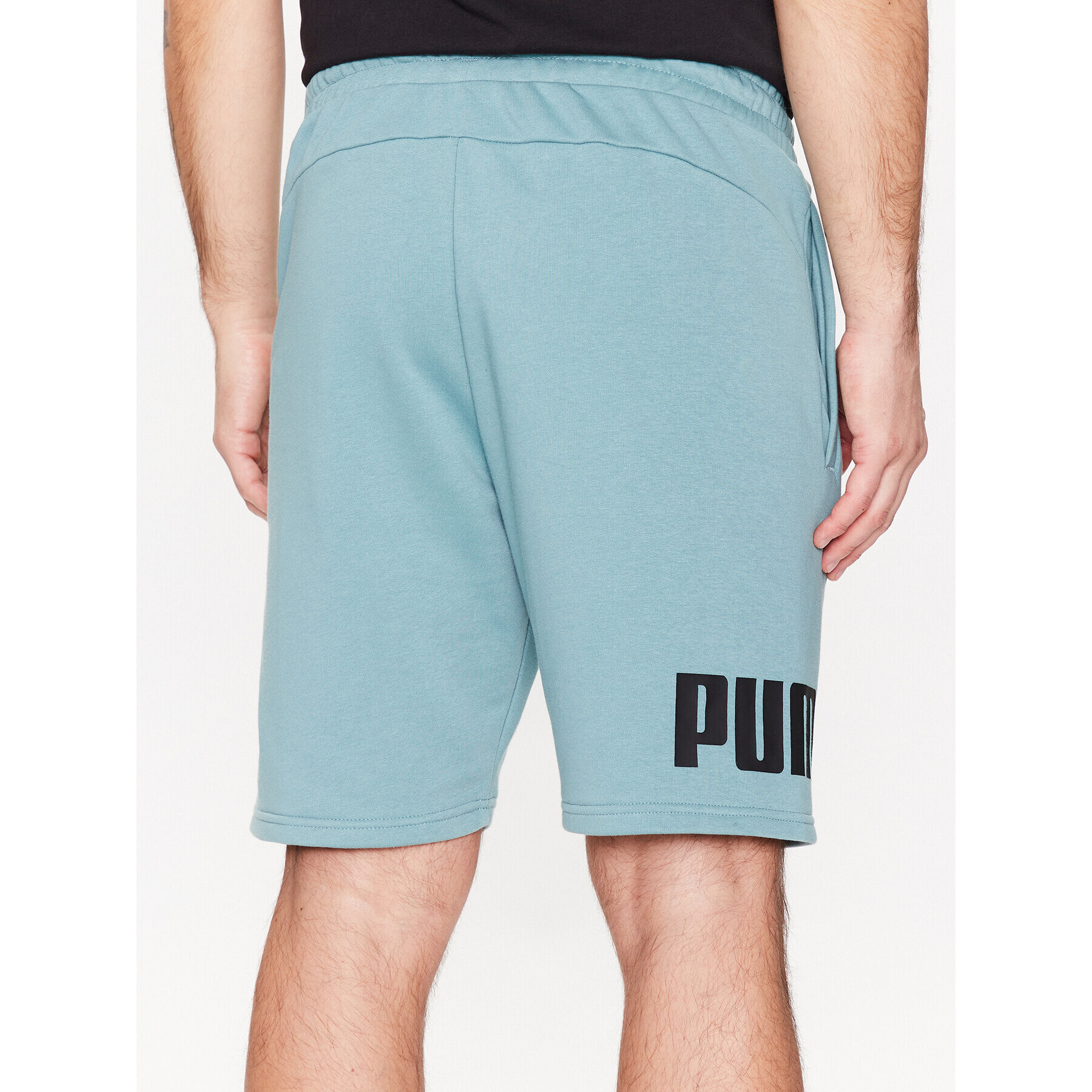 Puma Sportovní kraťasy Power 673379 Zelená Regular Fit - Pepit.cz