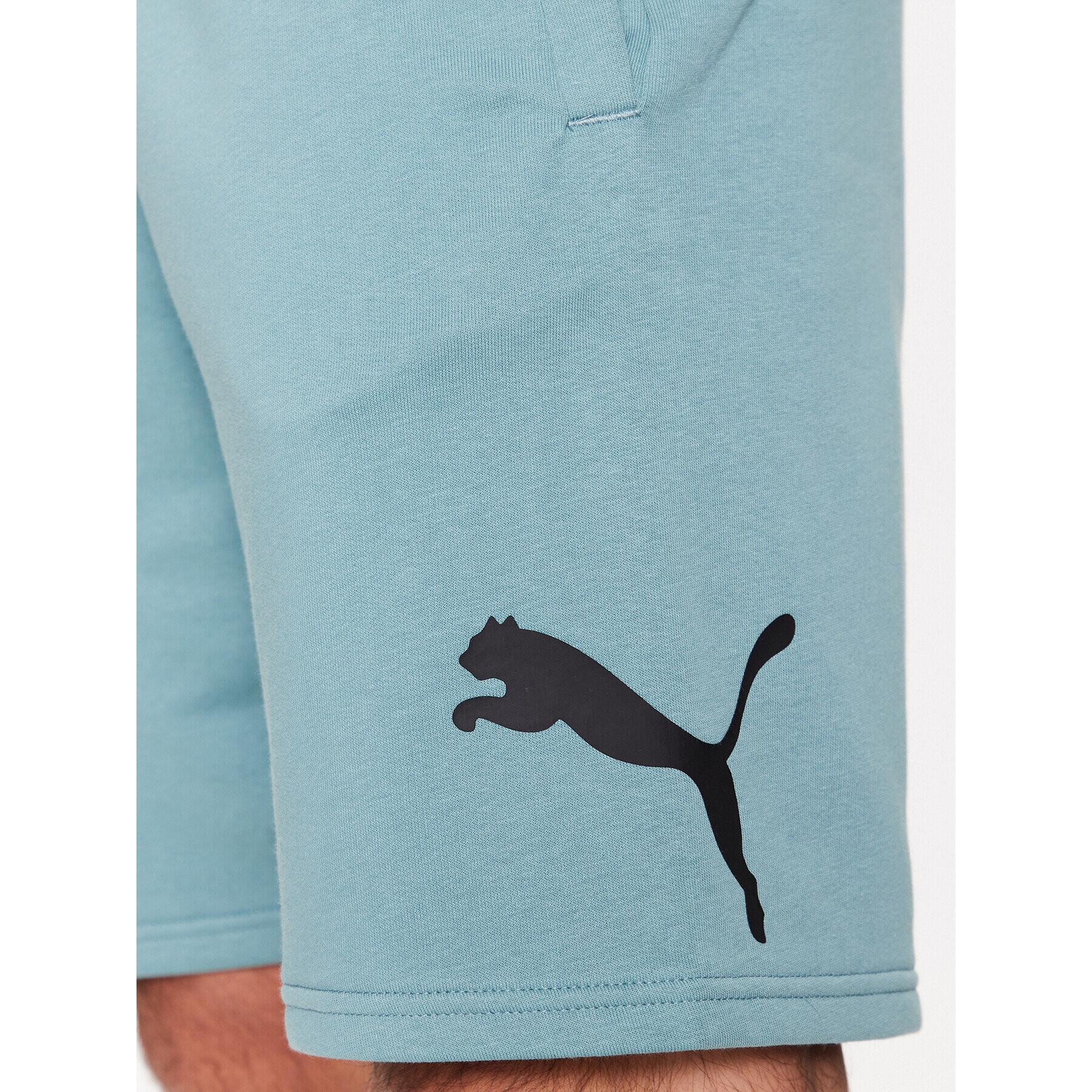 Puma Sportovní kraťasy Power 673379 Zelená Regular Fit - Pepit.cz