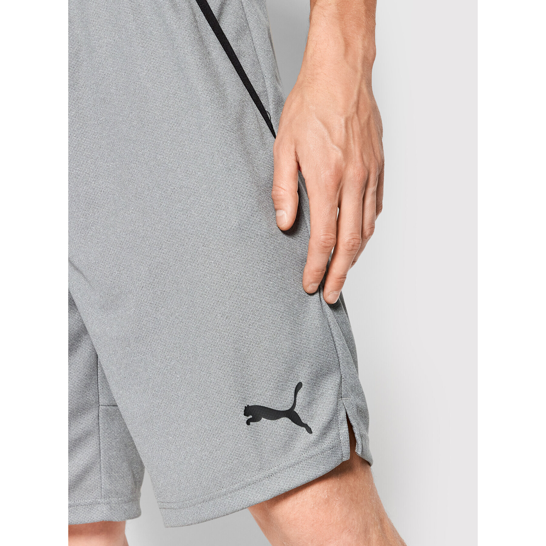 Puma Sportovní kraťasy Rtg Interlock 585835 Šedá Regular Fit - Pepit.cz