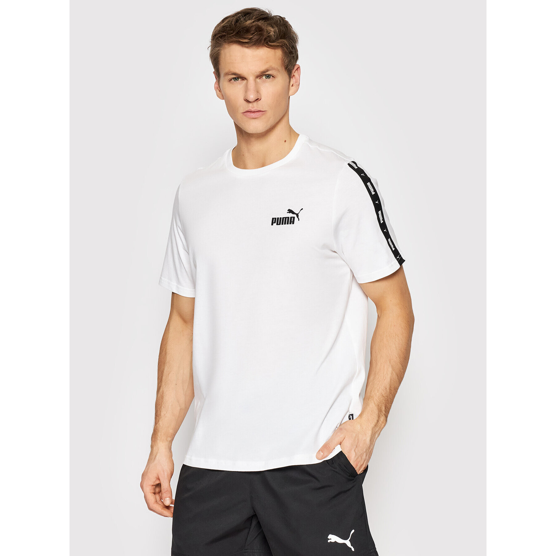 Puma T-Shirt 847382 Bílá Regular Fit - Pepit.cz