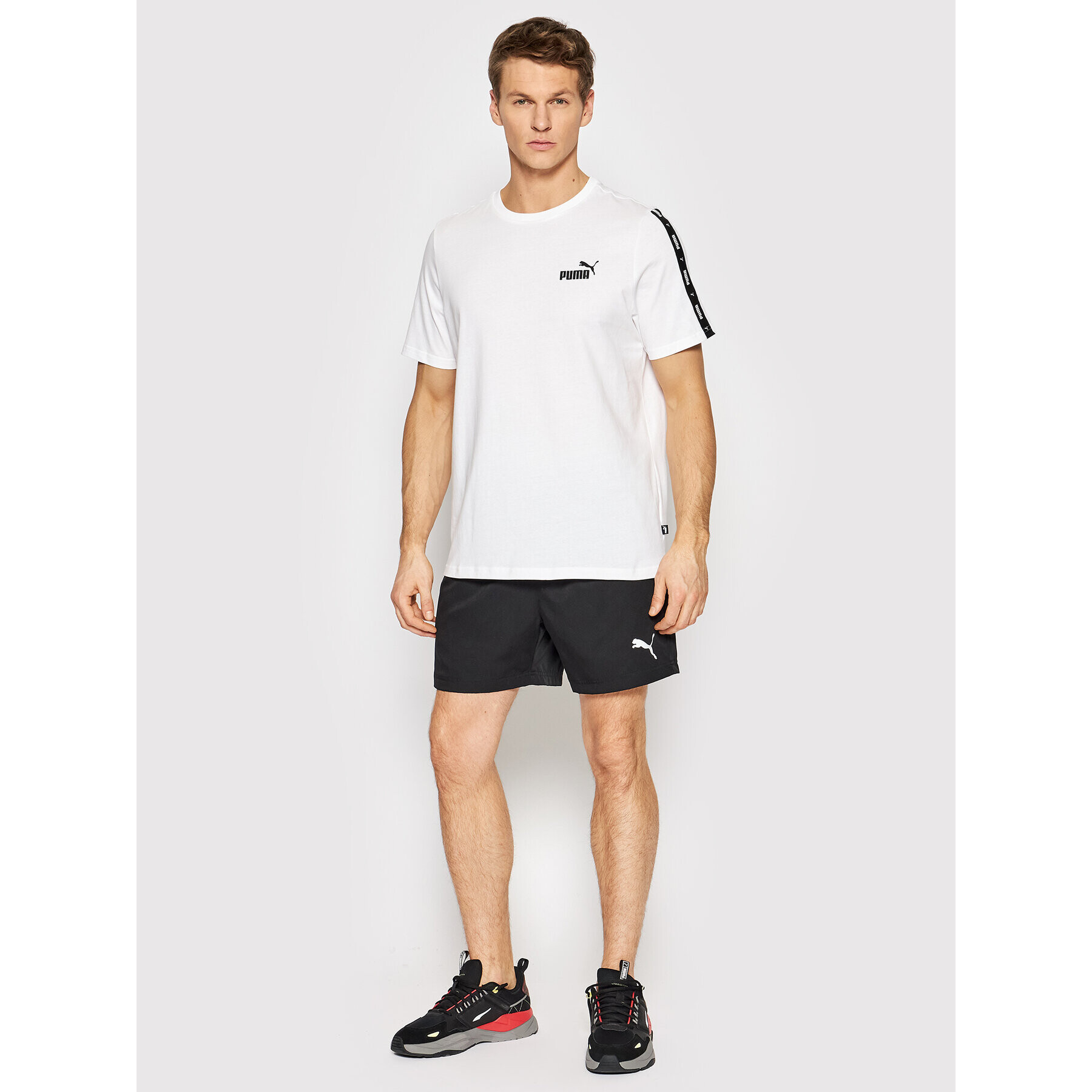 Puma T-Shirt 847382 Bílá Regular Fit - Pepit.cz