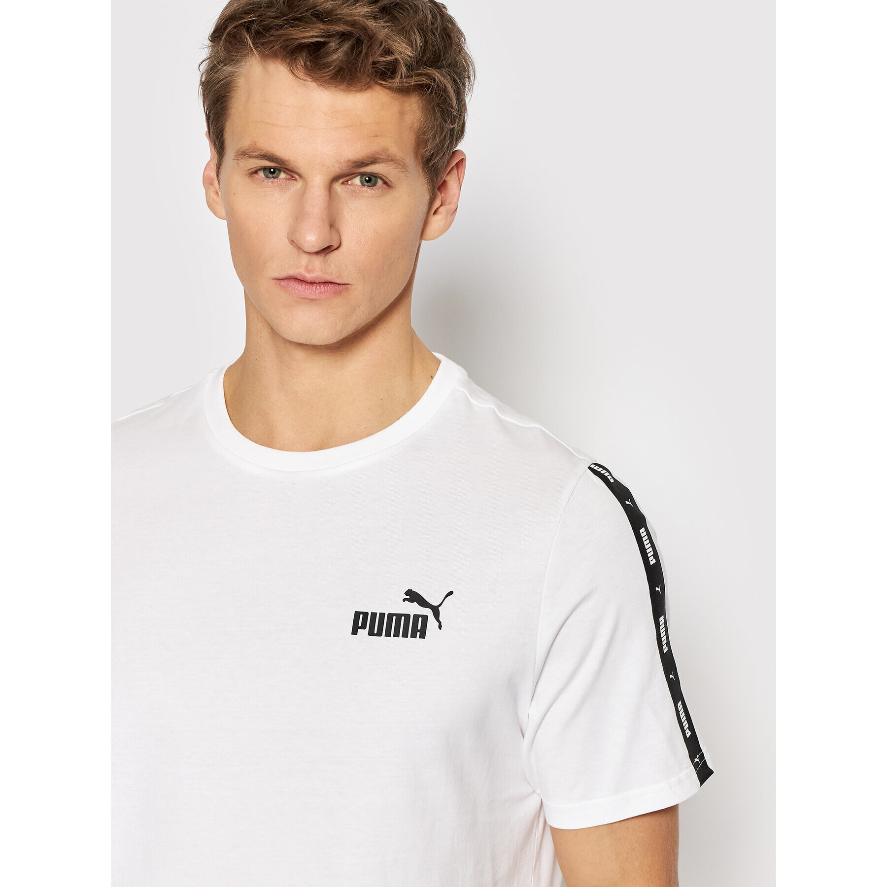 Puma T-Shirt 847382 Bílá Regular Fit - Pepit.cz