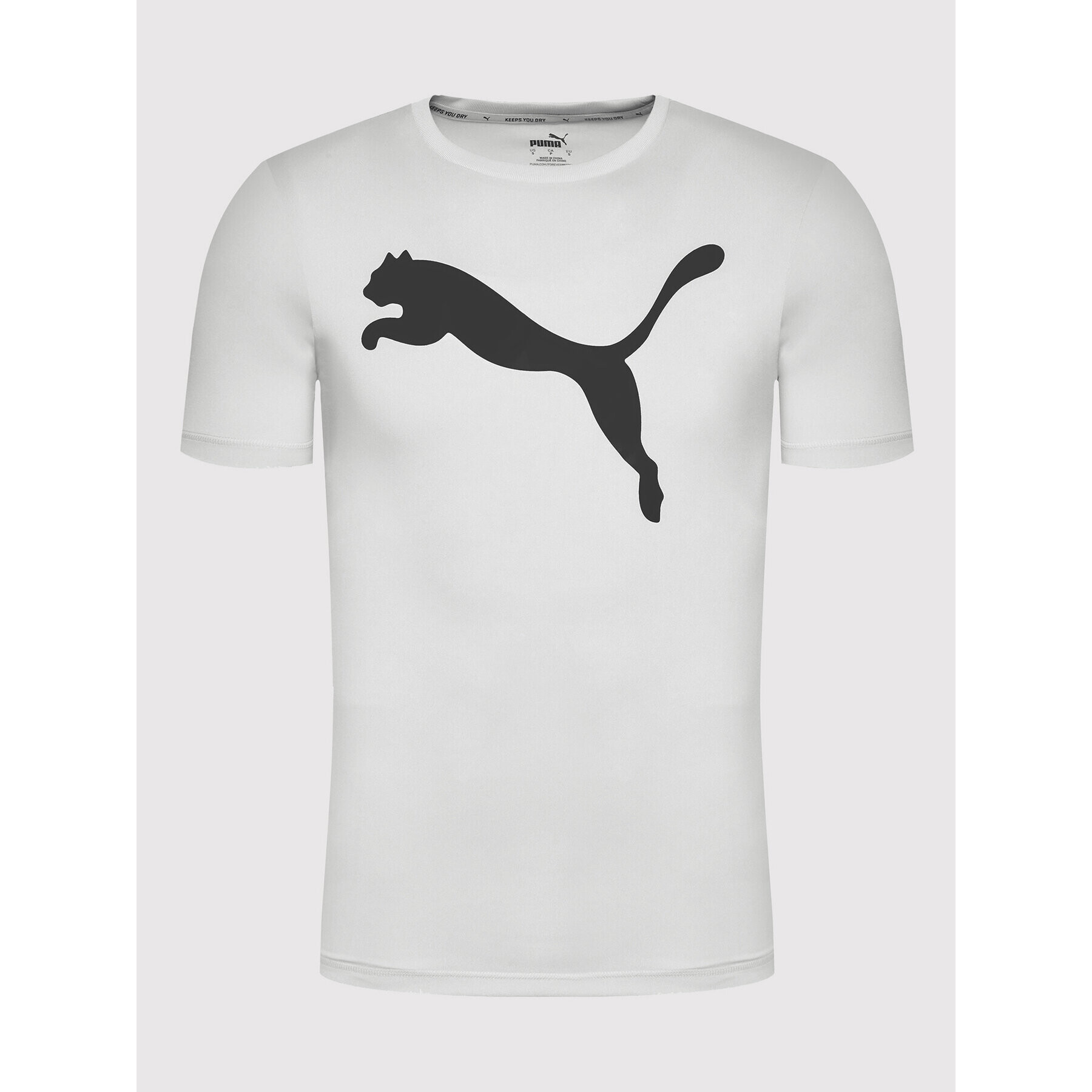 Puma T-Shirt Active Big Logo 586724 Šedá Regular Fit - Pepit.cz