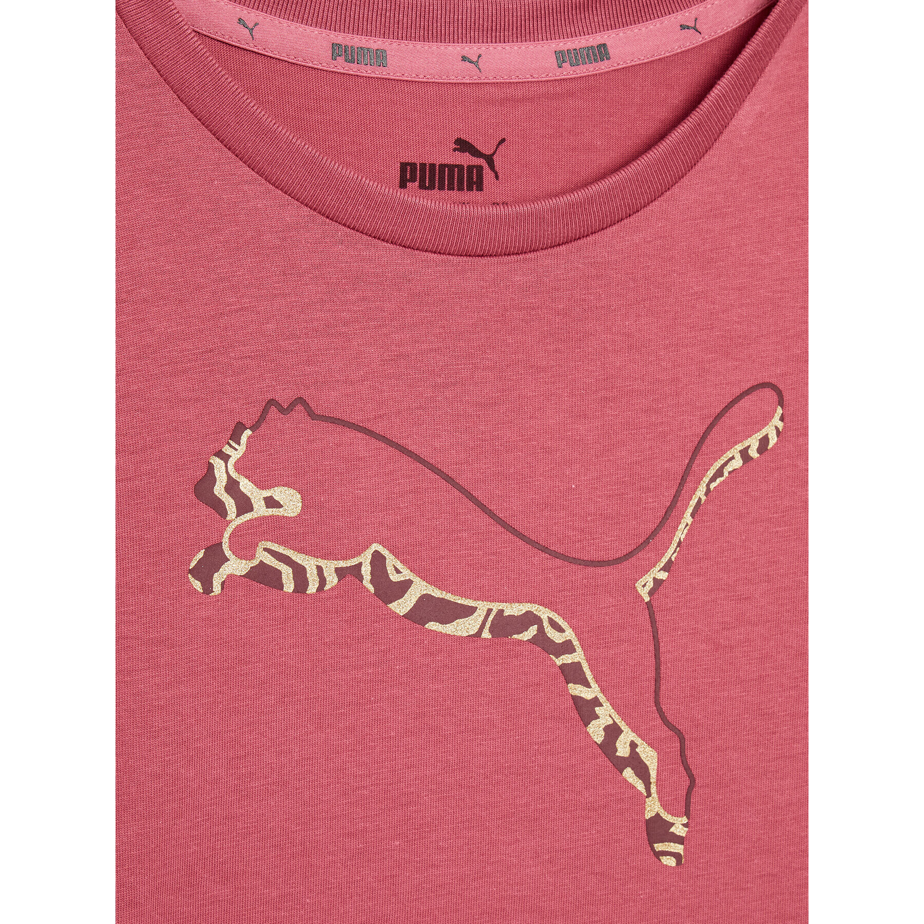 Puma T-Shirt Alpha 671062 Růžová Regular Fit - Pepit.cz