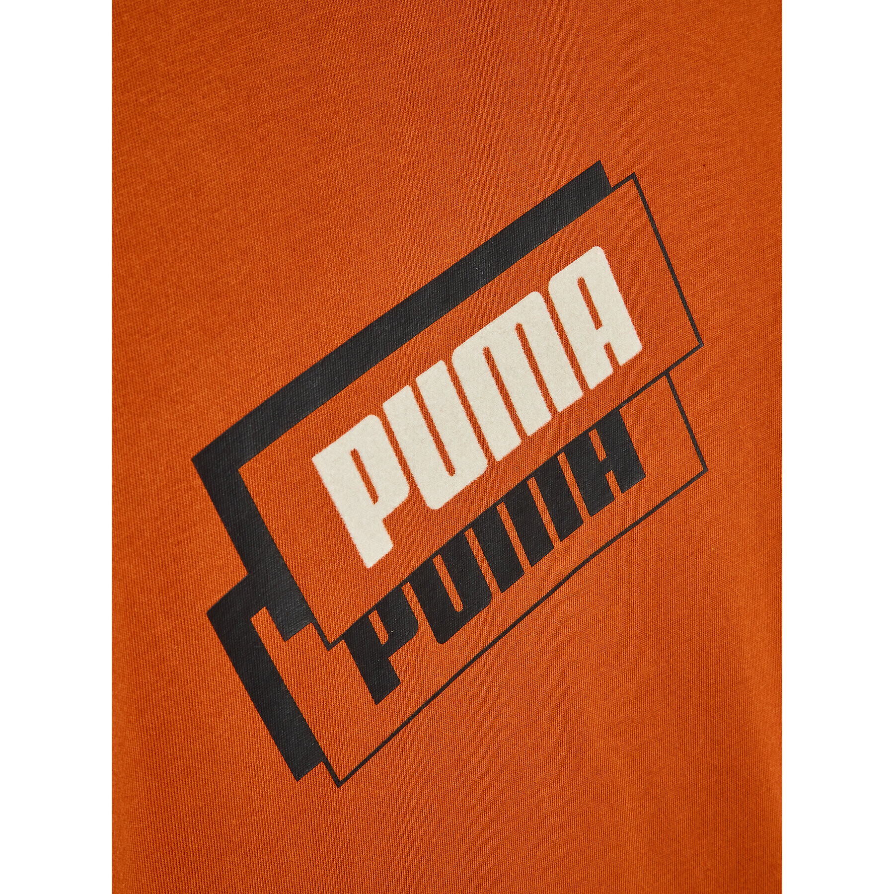 Puma T-Shirt Alpha Holiday 670109 Oranžová Regular Fit - Pepit.cz