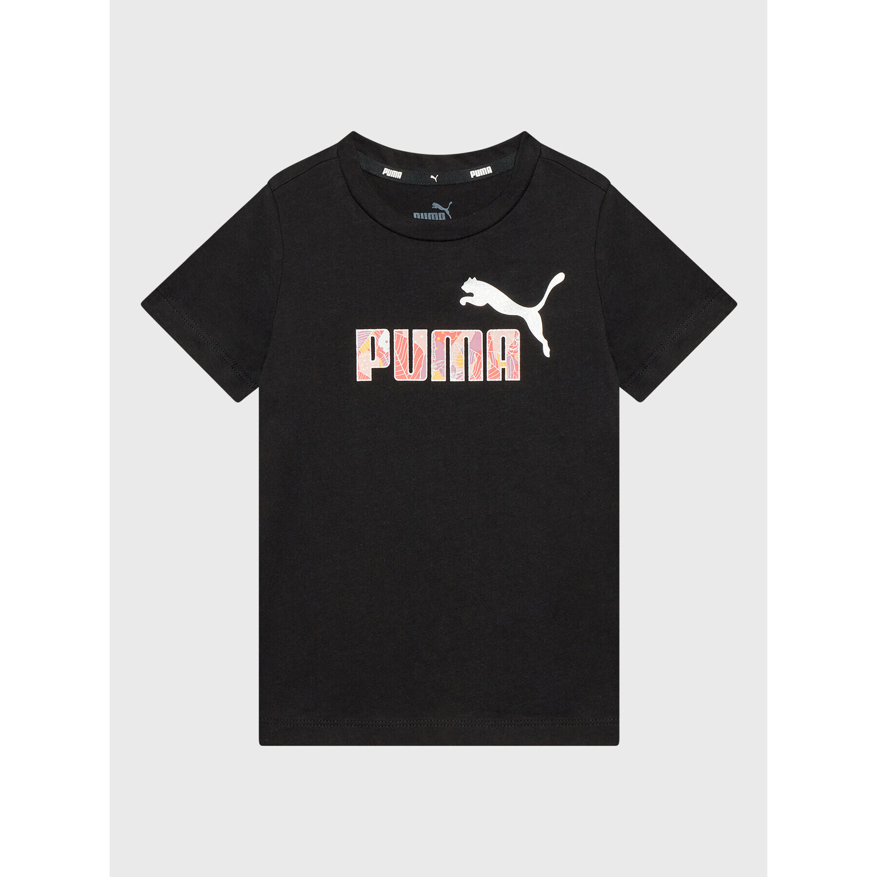 Puma T-Shirt Bloom Logo 670311 Černá Regular Fit - Pepit.cz