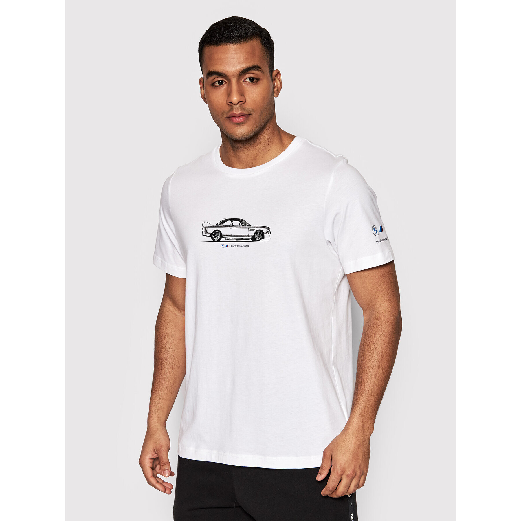 Puma T-Shirt BMW 534246 Bílá Regular Fit - Pepit.cz