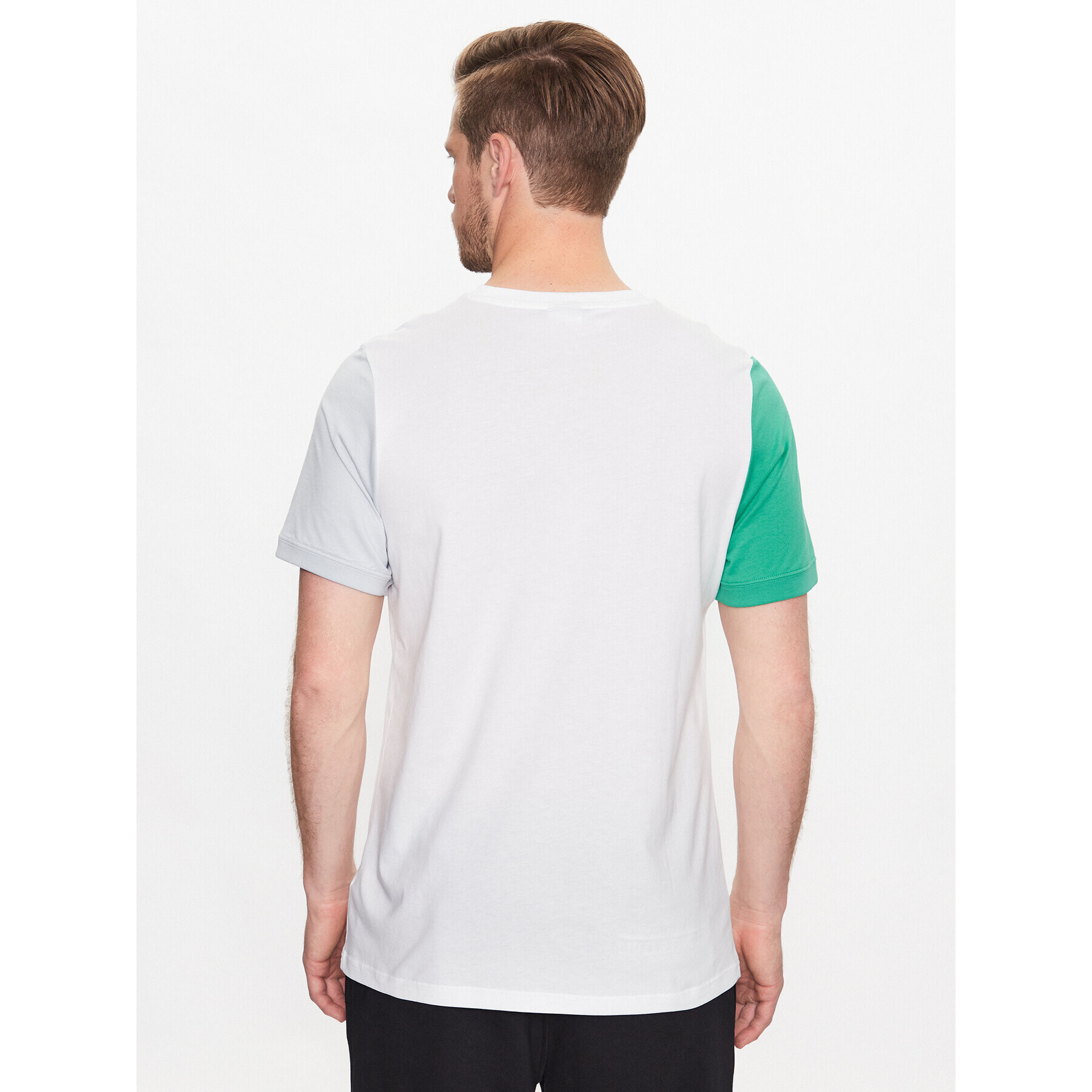 Puma T-Shirt Classics Block 535617 Bílá Regular Fit - Pepit.cz