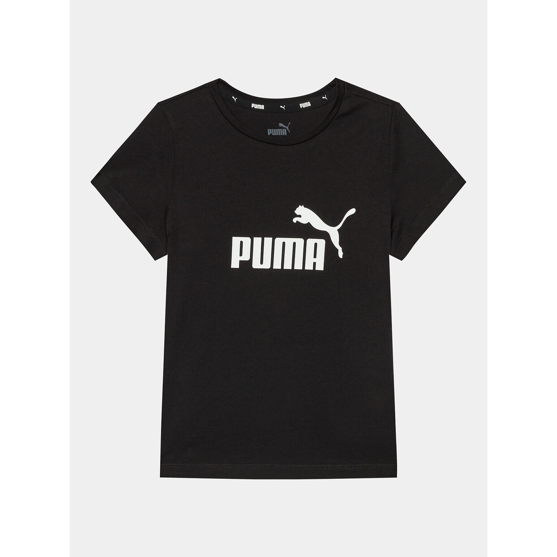 Puma T-Shirt Ess Logo 587029 Černá Regular Fit - Pepit.cz