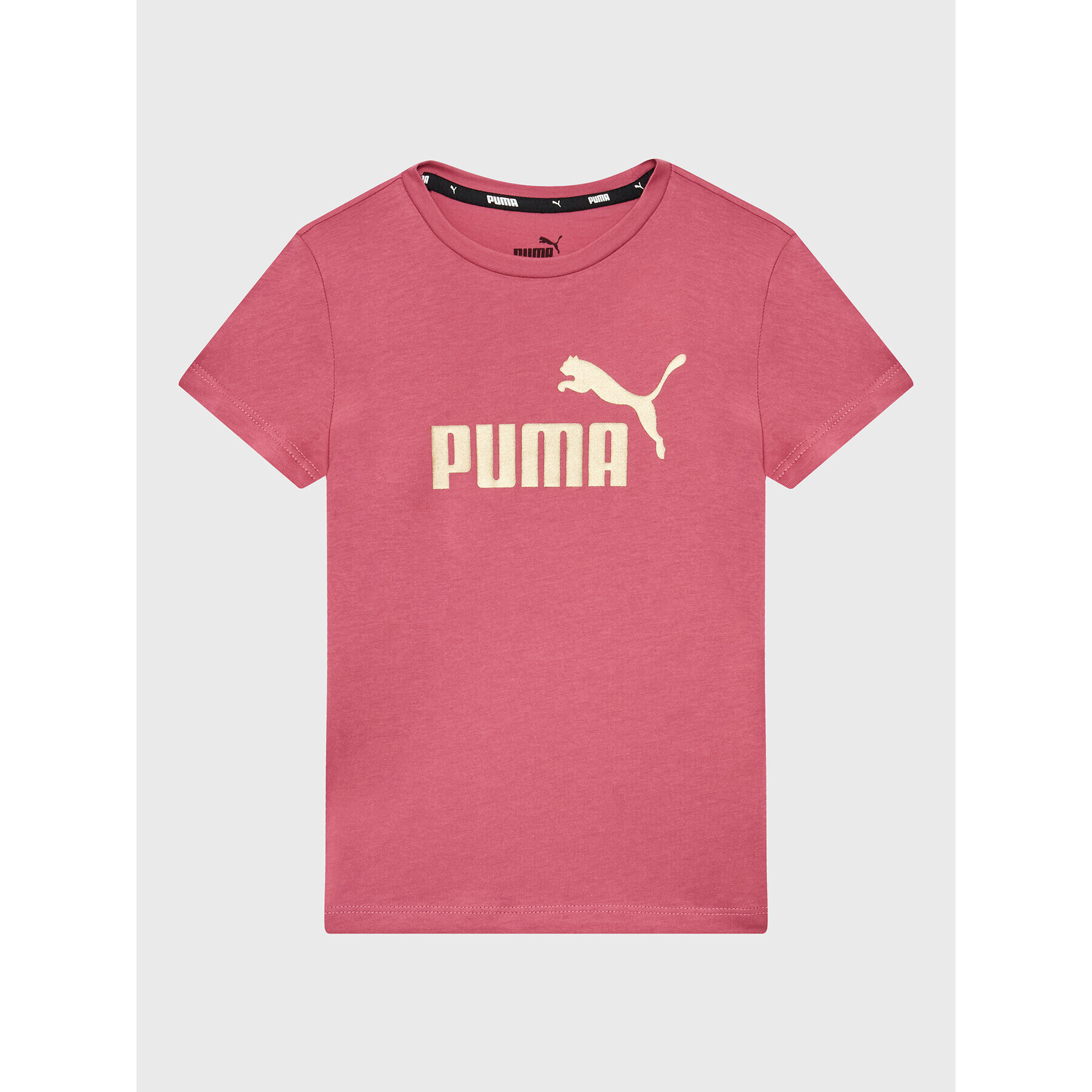 Puma T-Shirt Essentials Logo 846953 Růžová Regular Fit - Pepit.cz