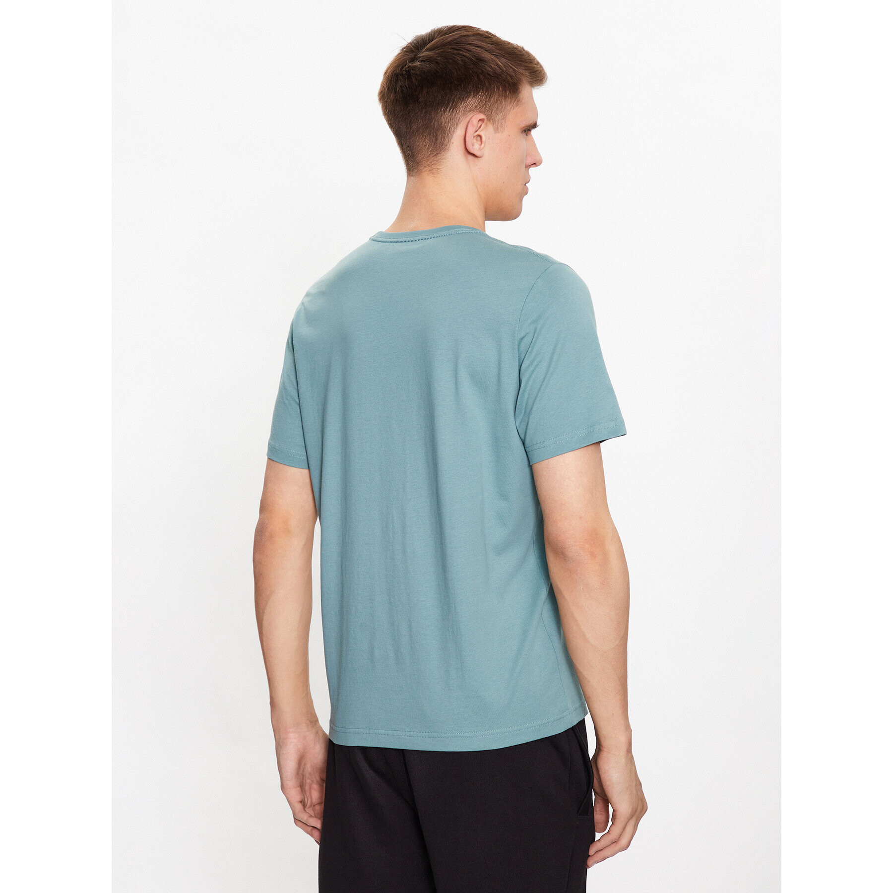 Puma T-Shirt Essentials Small Logo 586669 Zelená Regular Fit - Pepit.cz