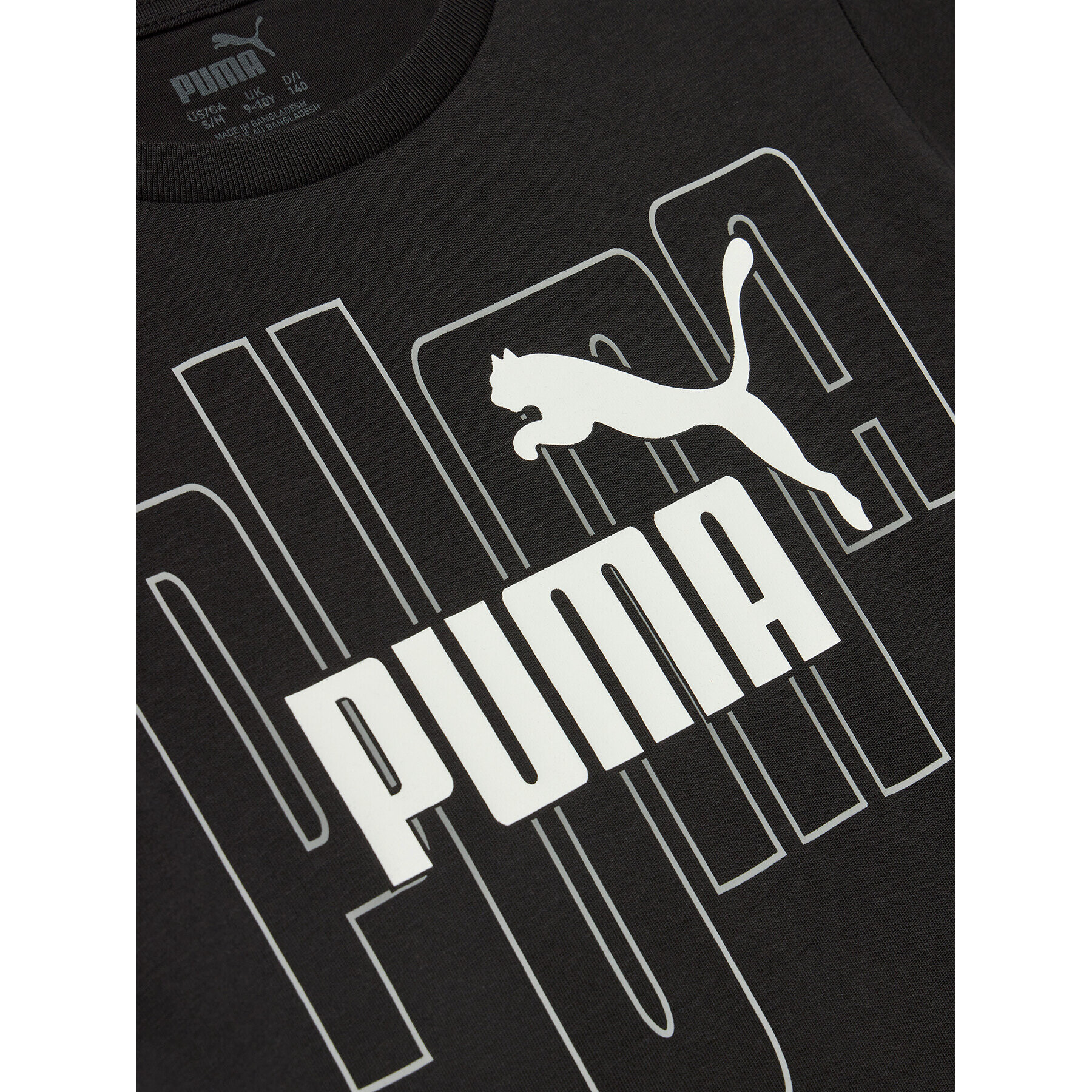 Puma T-Shirt Graphics No.1 Logo 676823 Černá Regular Fit - Pepit.cz