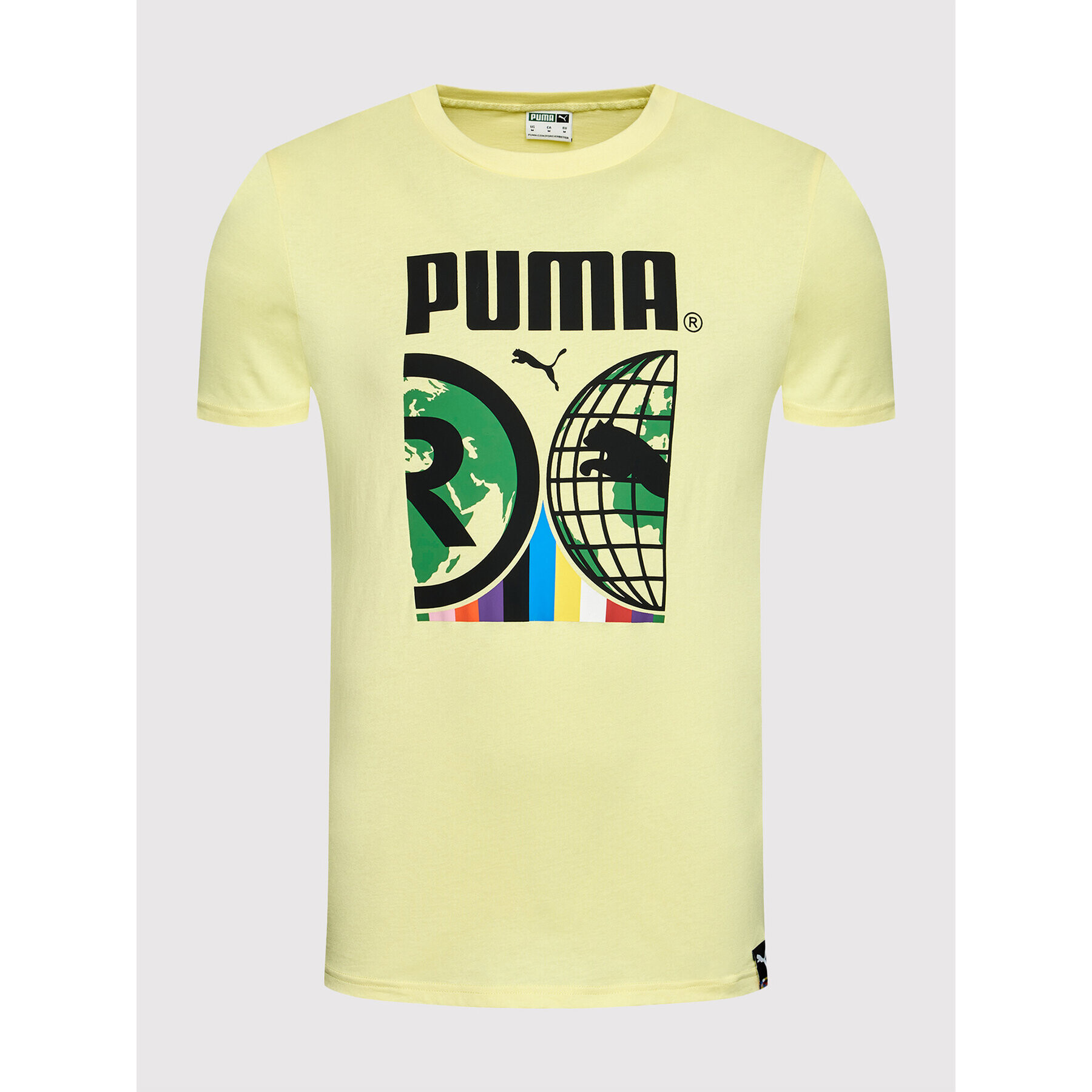 Puma T-Shirt Intl 599804 Žlutá Regular Fit - Pepit.cz